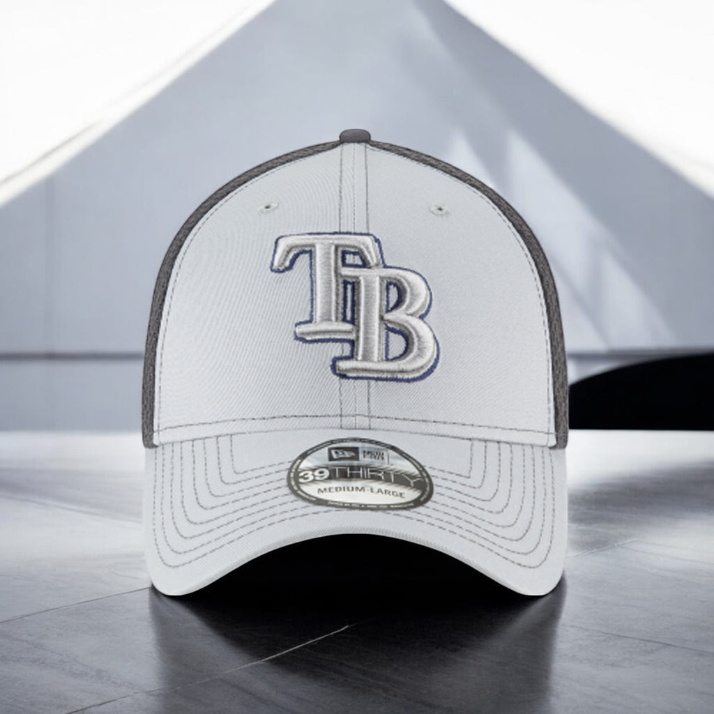 [11594963] Mens New Era MLB 39Thirty Neo Flex Fit Cap - Tampa Bay Rays