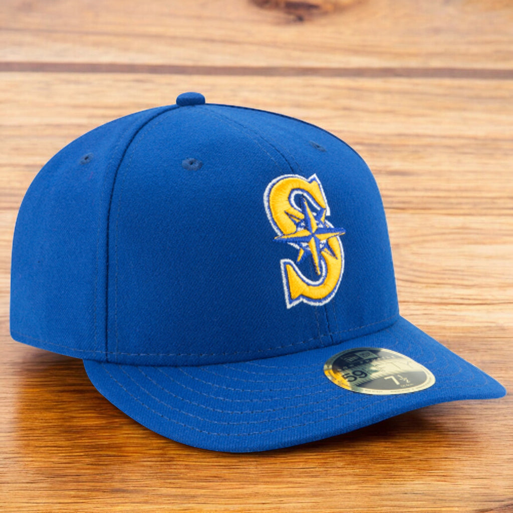 [70367398] Mens New Era MLB Low Profile Authentic 59Fifty - Seattle Mariners