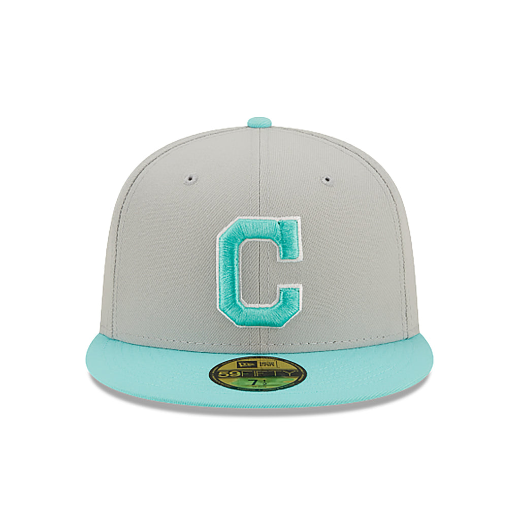 [60204423] Mens New Era MLB Authentic 59Fifty Fitted - Cleveland Guardians