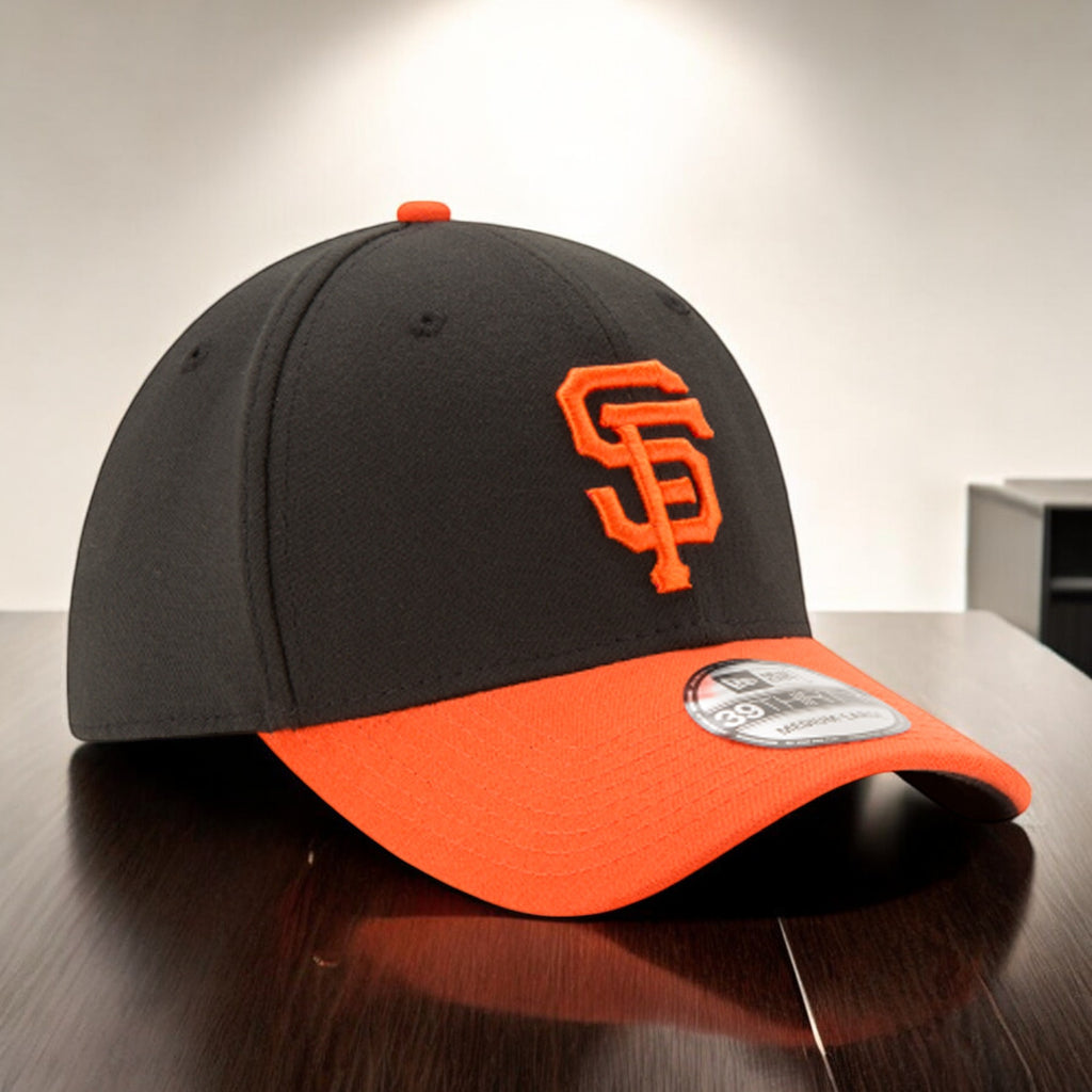 [10975794] Mens New Era MLB 39Thirty Stretch Fit Cap - San Francisco Giants