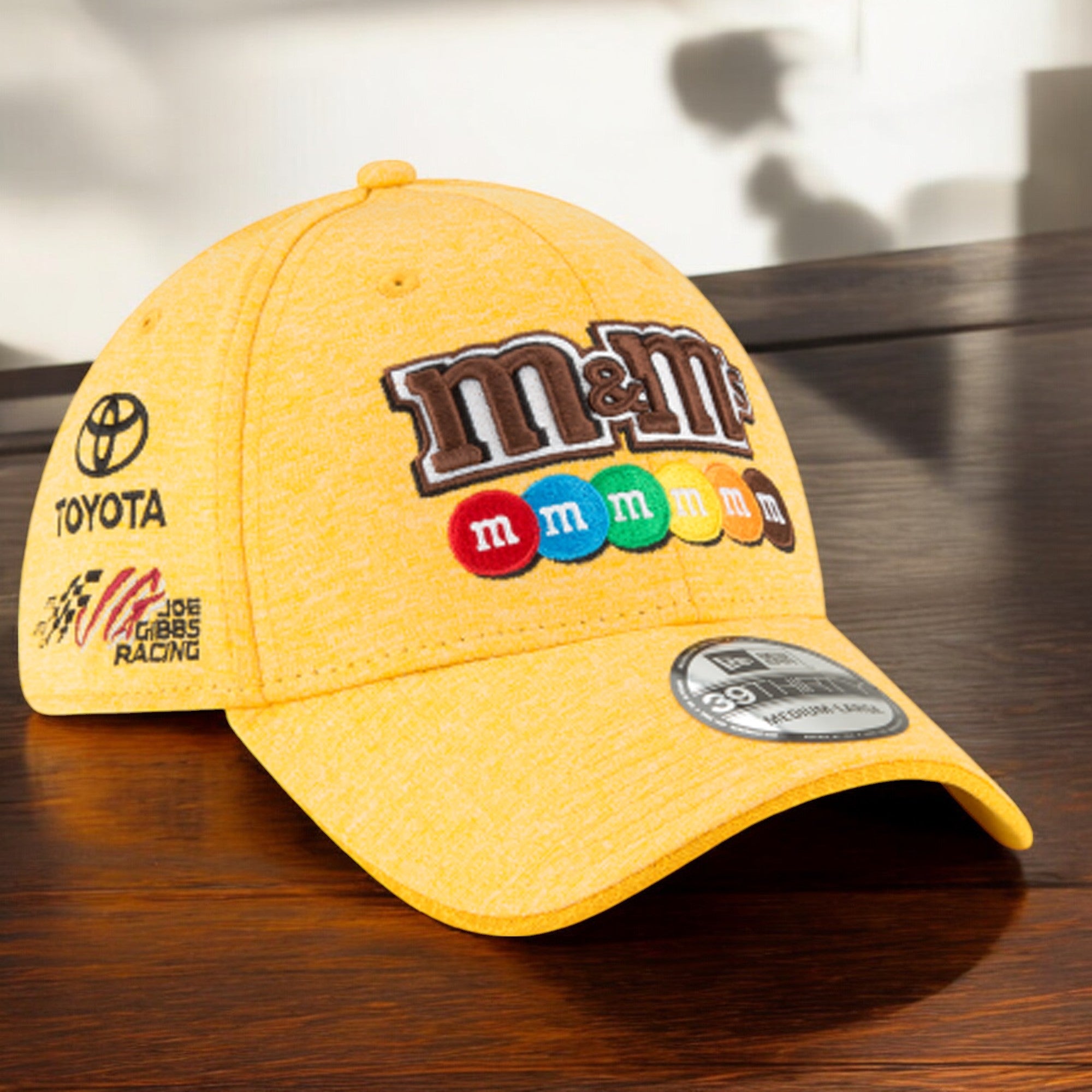 [11415997] Mens New Era Nascar 39Thirty Flex Fit Cap - Kyle Busch
