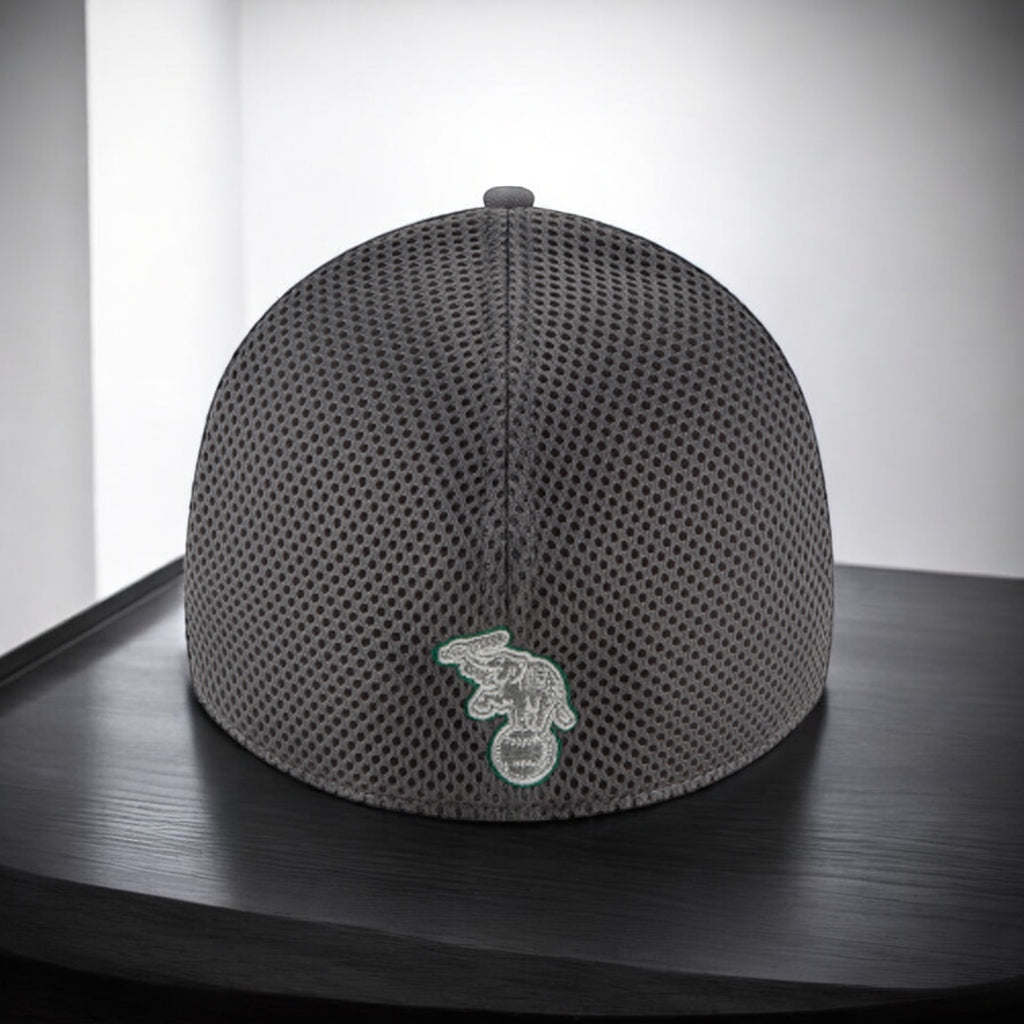 [11594970] Mens New Era MLB 39Thirty Neo Flex Fit Cap - Oakland Athletics