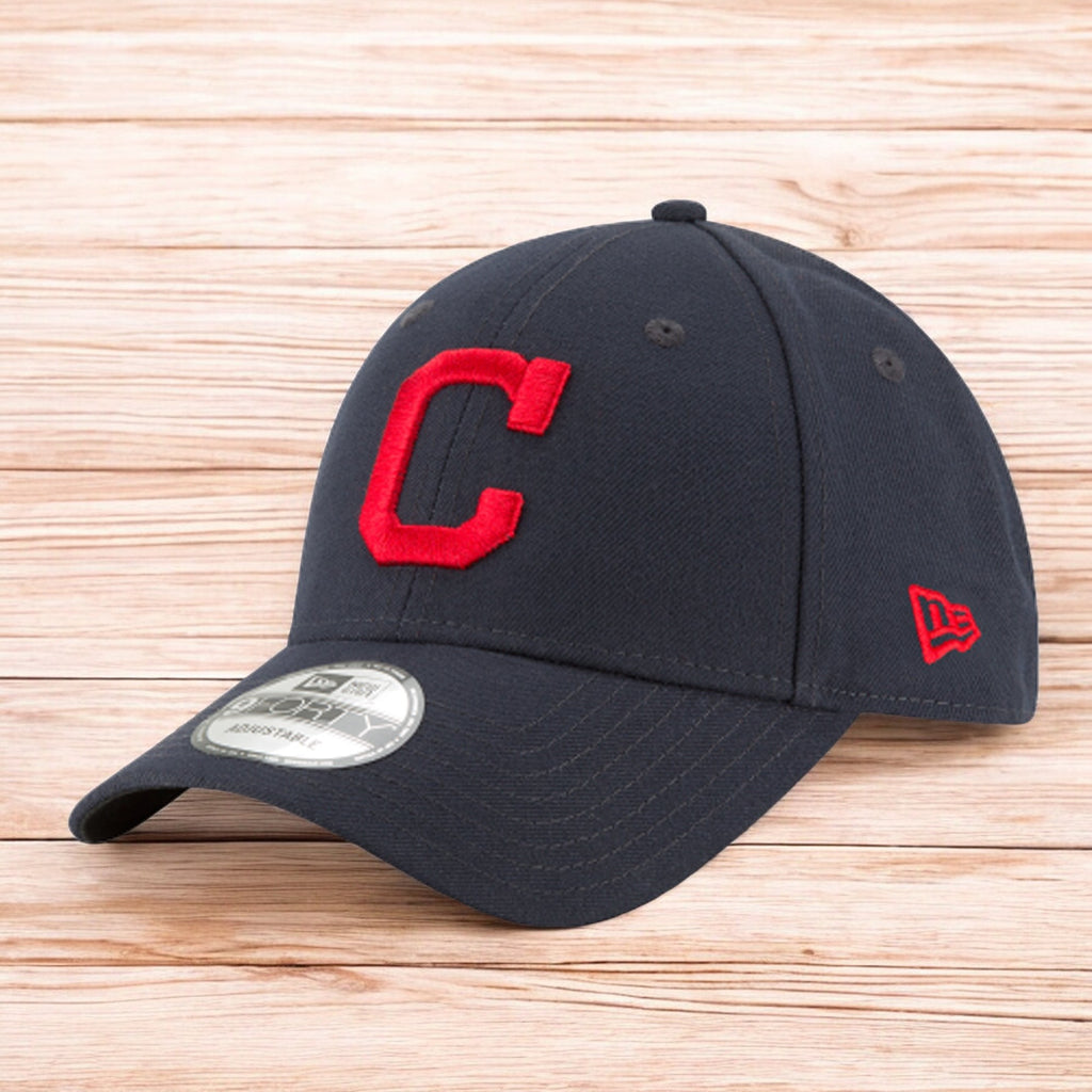 [10333196] Mens New Era MLB 9Forty The League Cap - Cleveland Indians