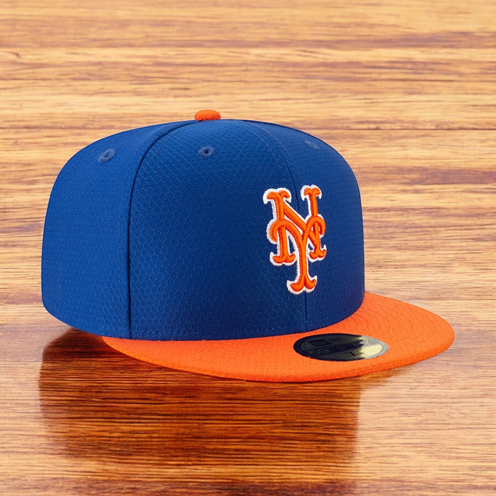 [10989060] Mens New Era MLB Authentic 59Fifty Fitted - 2016 New York Mets