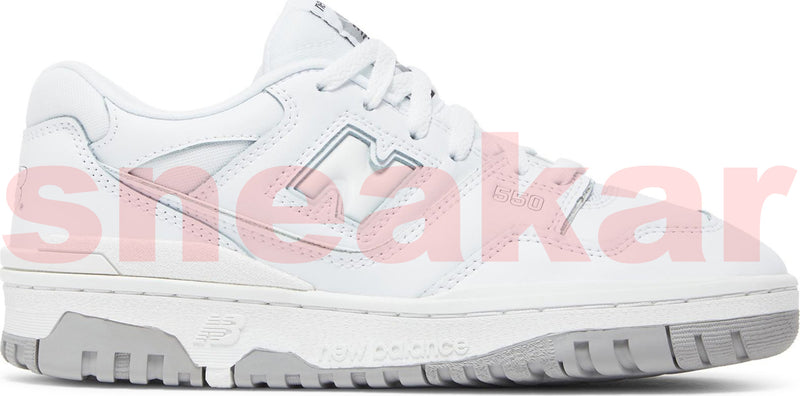 [GSB550PB] Grade School New Balance 550 'WHITE GREY (GS)'