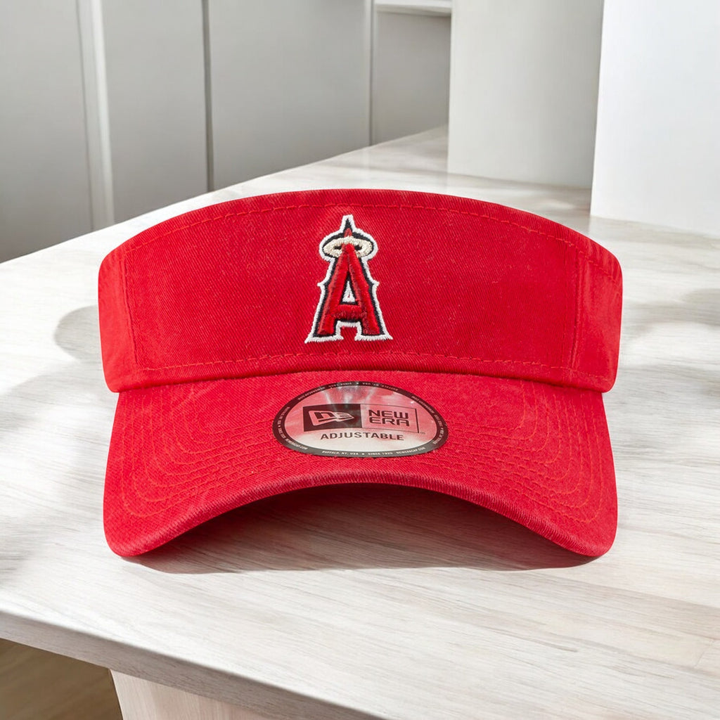 [80676063] Mens New Era Dugout Redux 2 Visor - Los Angeles Angels