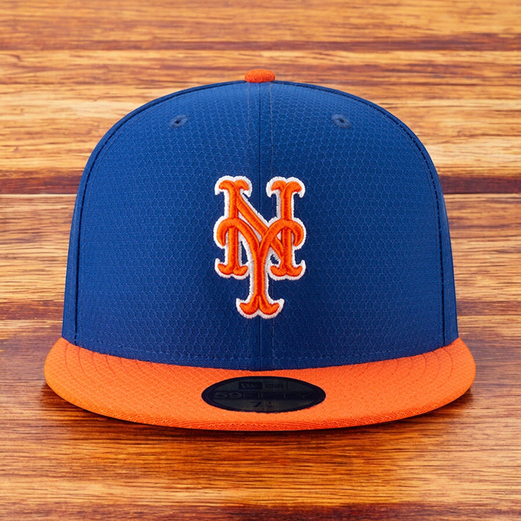 [10989060] Mens New Era MLB Authentic 59Fifty Fitted - 2016 New York Mets