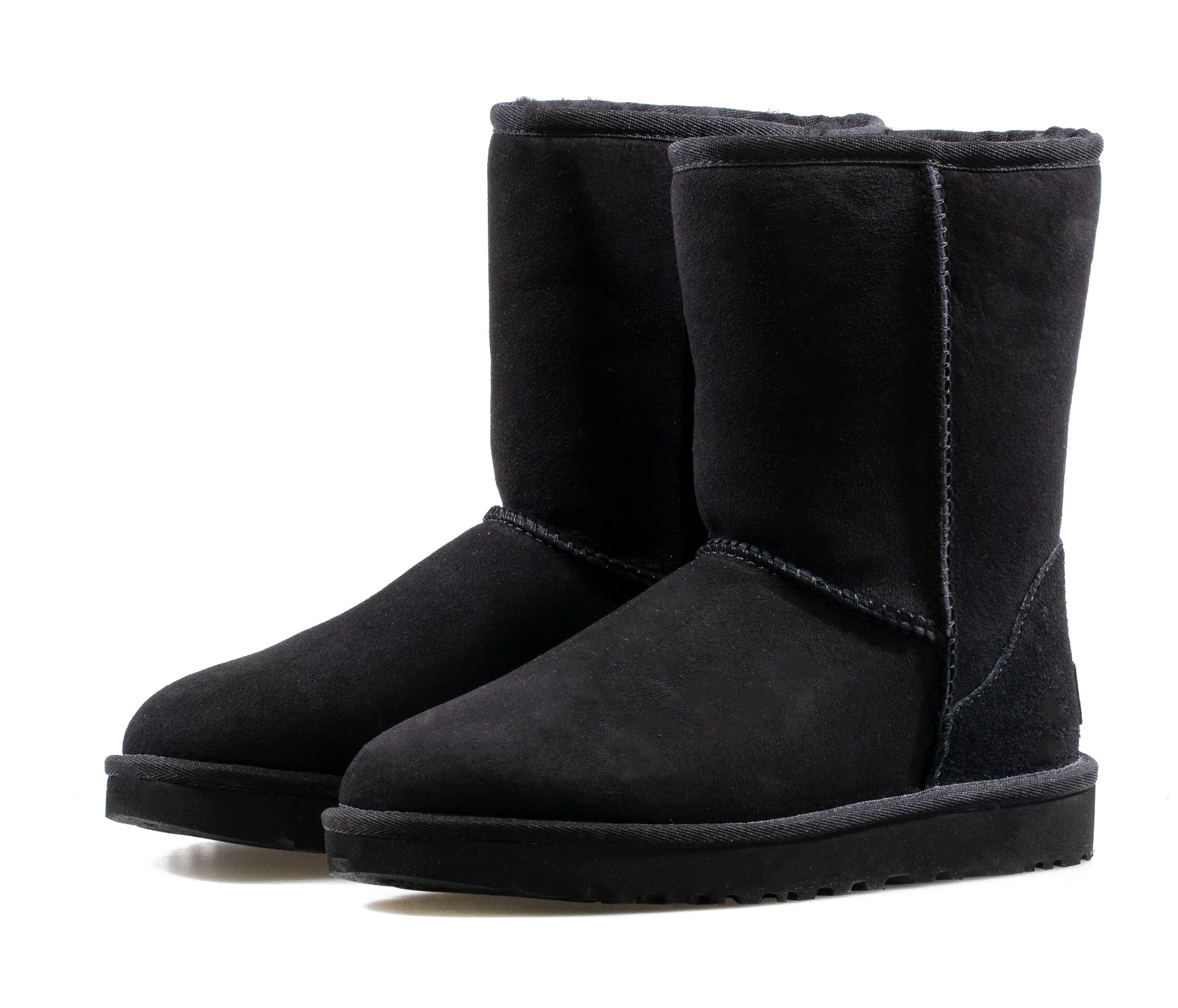 [1016223-BLK] Womens Ugg CLASSIC SHORT II