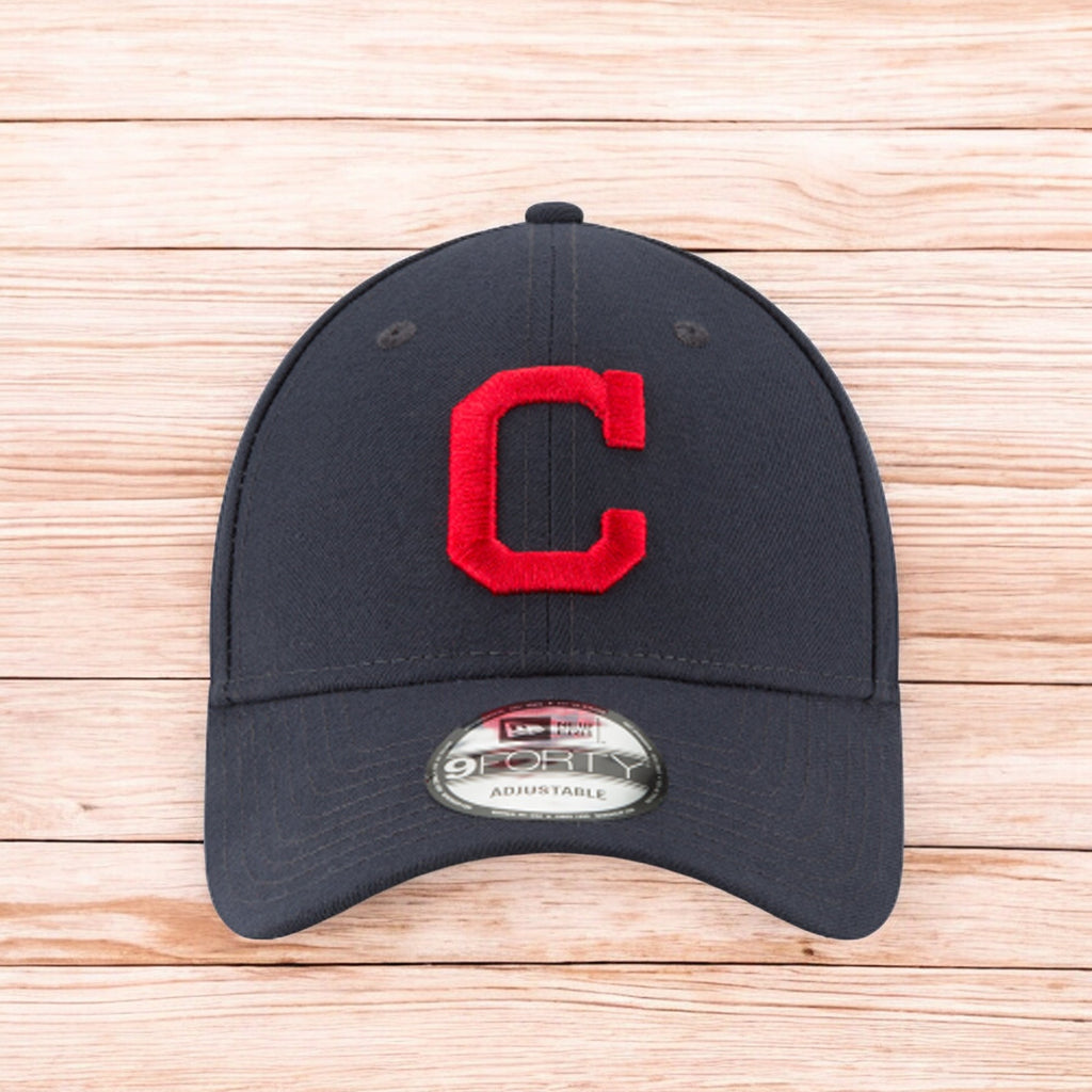 [10333196] Mens New Era MLB 9Forty The League Cap - Cleveland Indians