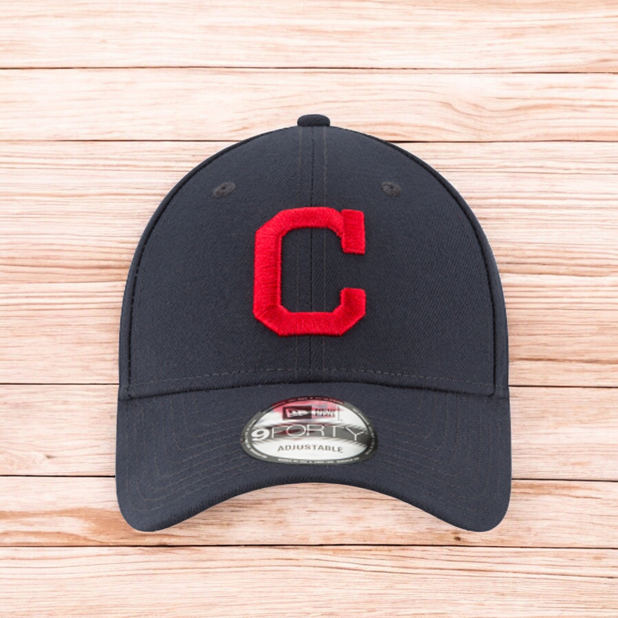 [10333196] Mens New Era MLB 9Forty The League Cap - Cleveland Indians