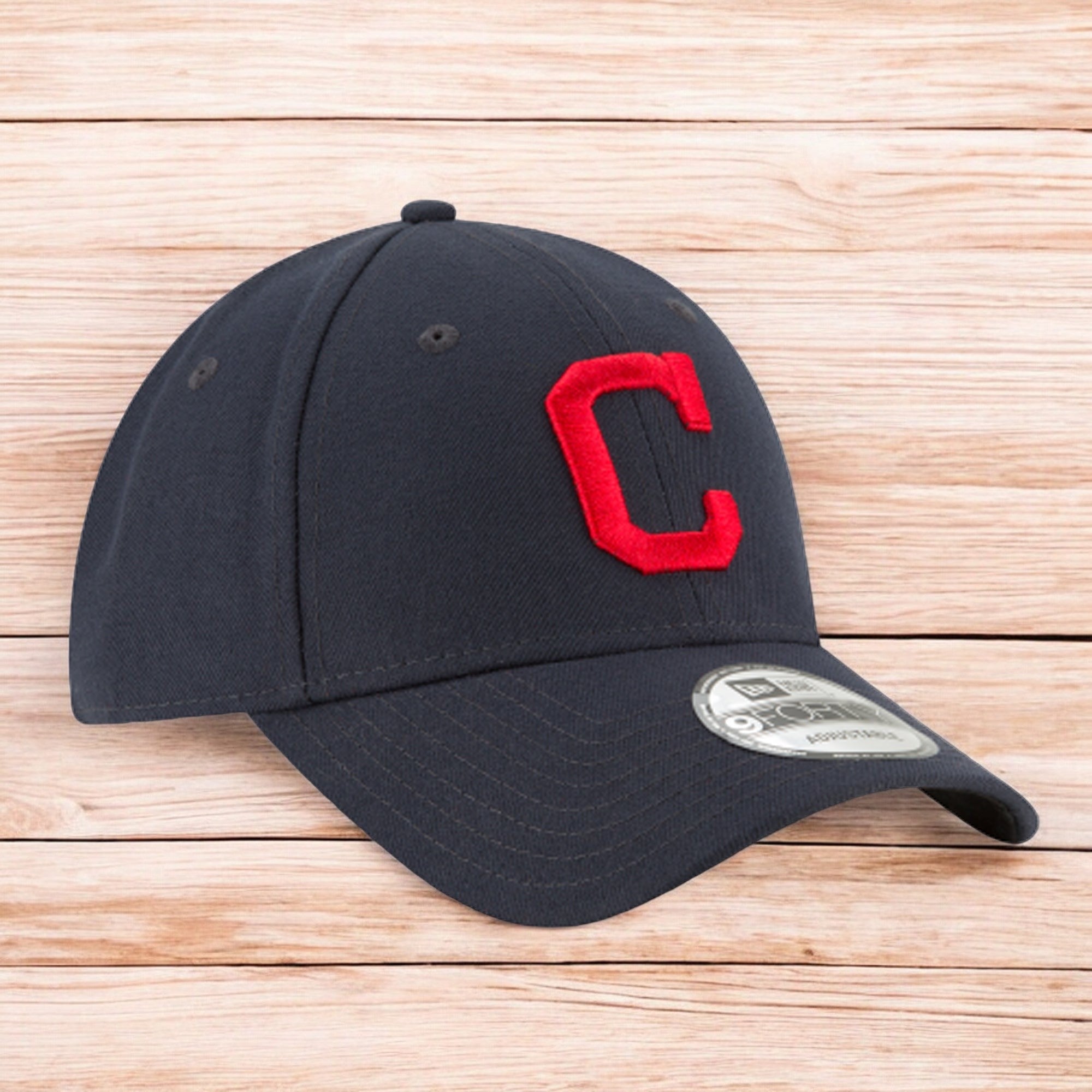 [10333196] Mens New Era MLB 9Forty The League Cap - Cleveland Indians