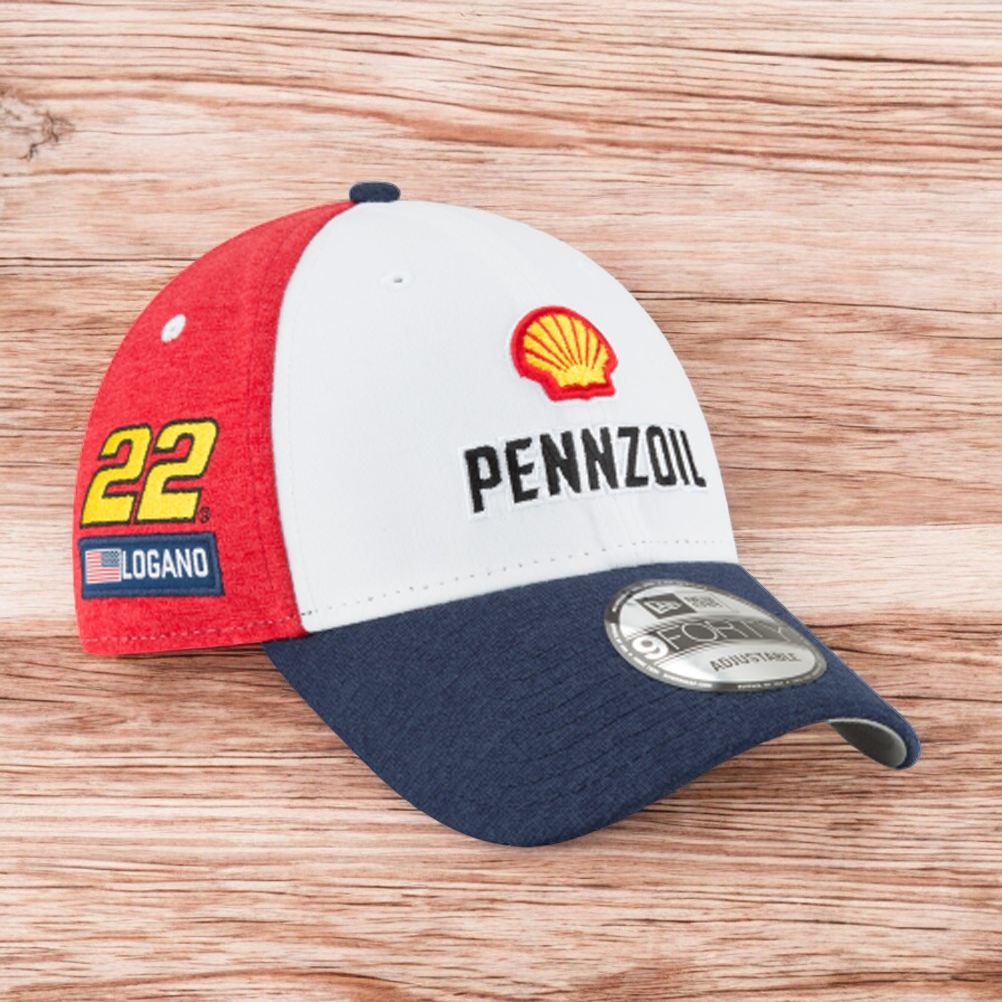 [11551210] Mens New Era Nascar 9Forty American Salute Cap - Joey Logano