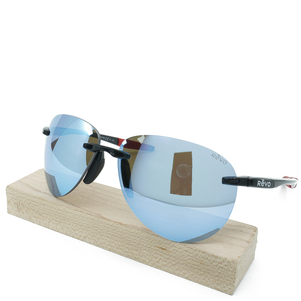 [RE1169V01BL] MENS REVO DESCEND A VOLITION POLARIZED SUNGLASSES