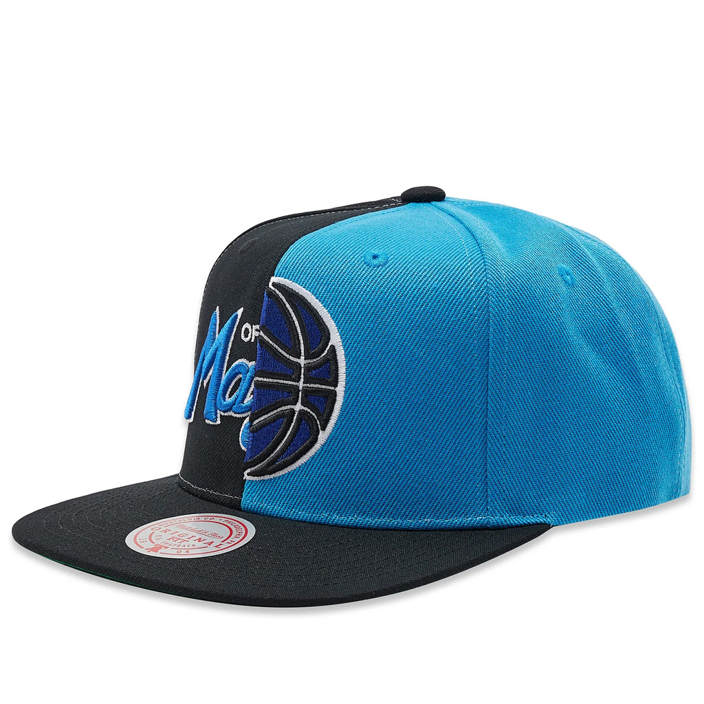 Mens Mitchell & Ness NBA SPLIT CROWN SNAPBACK HWC MAGIC