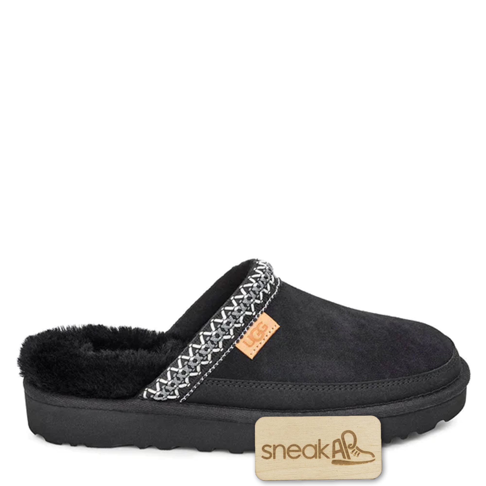 [1110870-BLK] Womens UGG TASMAN SLIDE
