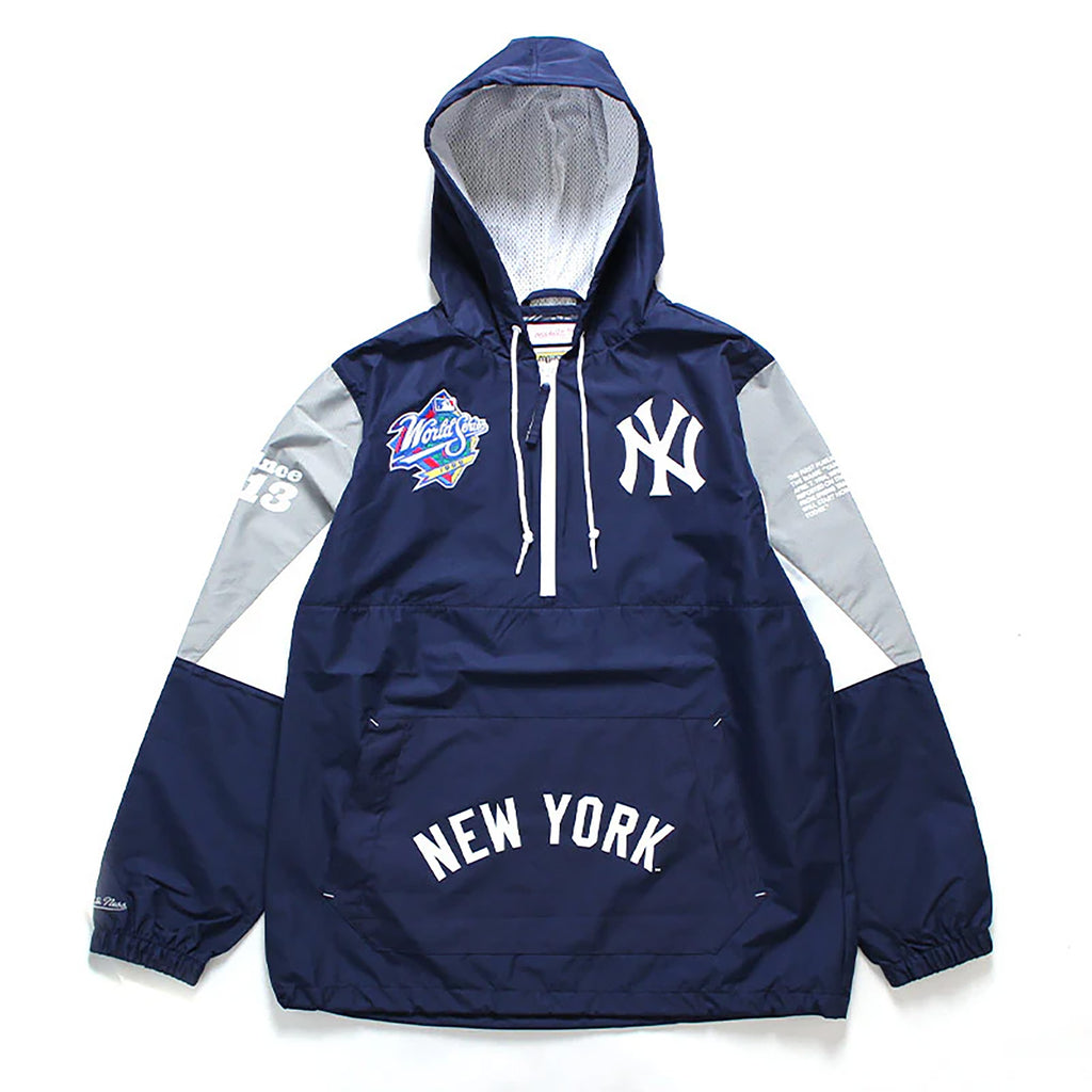 Mens Mitchell & Ness MLB TEAM ORIGINS PULLOVER ANORAK YANKEES
