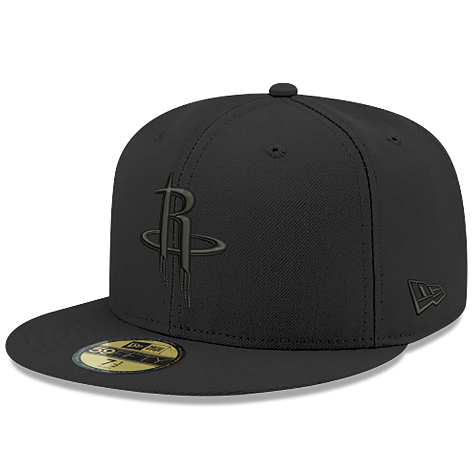 [70632899] Mens New Era NBA 5950 BLACK ON BLACK FITTED - HOUSTON ROCKETS