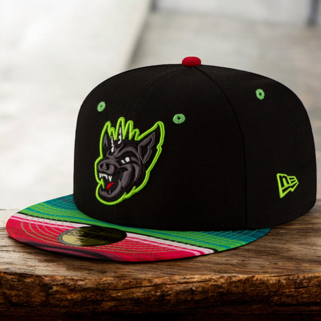 [12479018] Mens New Era MILB Theme Night 5950 59Fifty - Round Rock Chupacabras