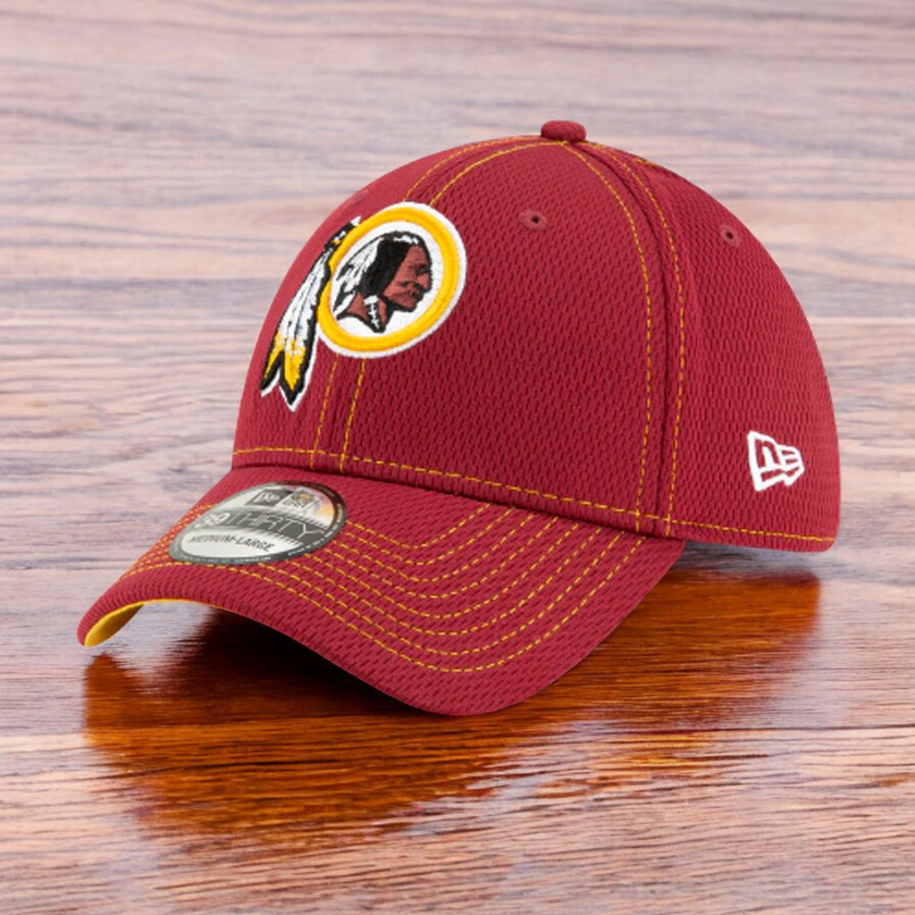 [12050679] Mens New Era NFL On Field 39Thirty Sideline Cap - Washington Redskins