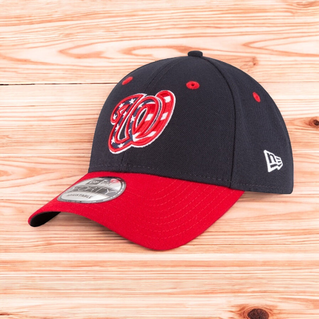 [11432277] Mens New Era MLB League 9Forty Adjustable Cap - Washington Nationals