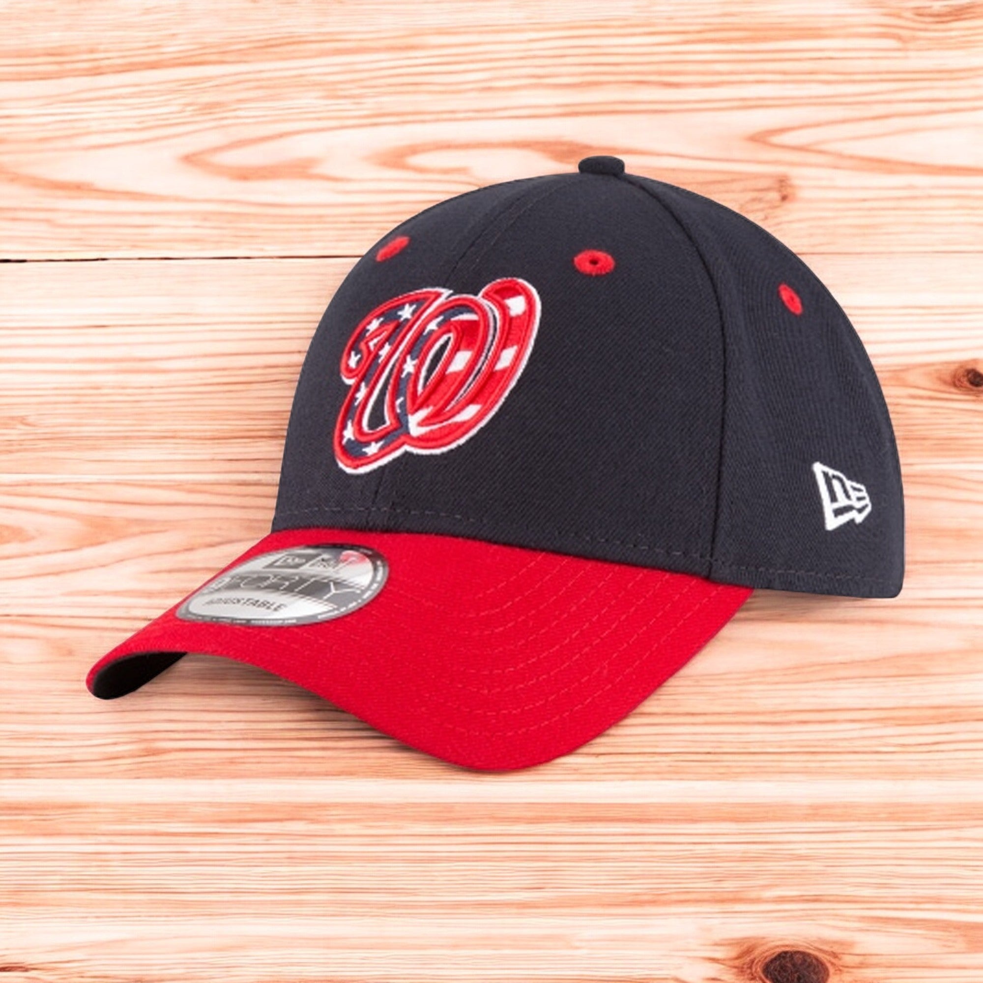 [11432277] Mens New Era MLB League 9Forty Adjustable Cap - Washington Nationals