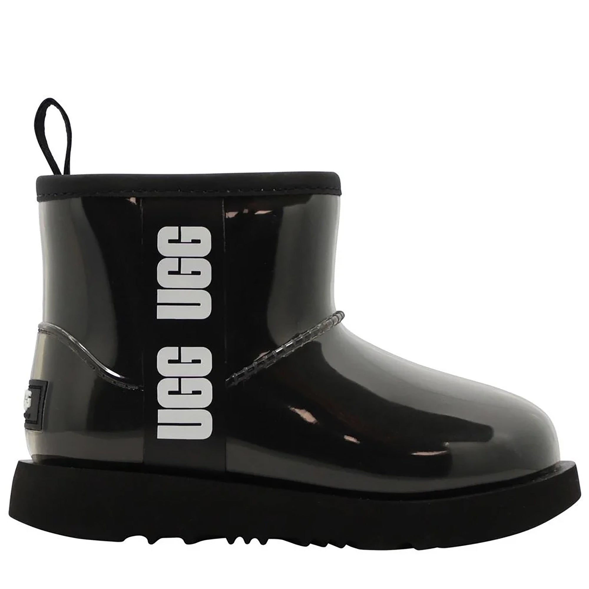 [1112386K-BLK] Kids UGG CLASSIC CLEAR MINI
