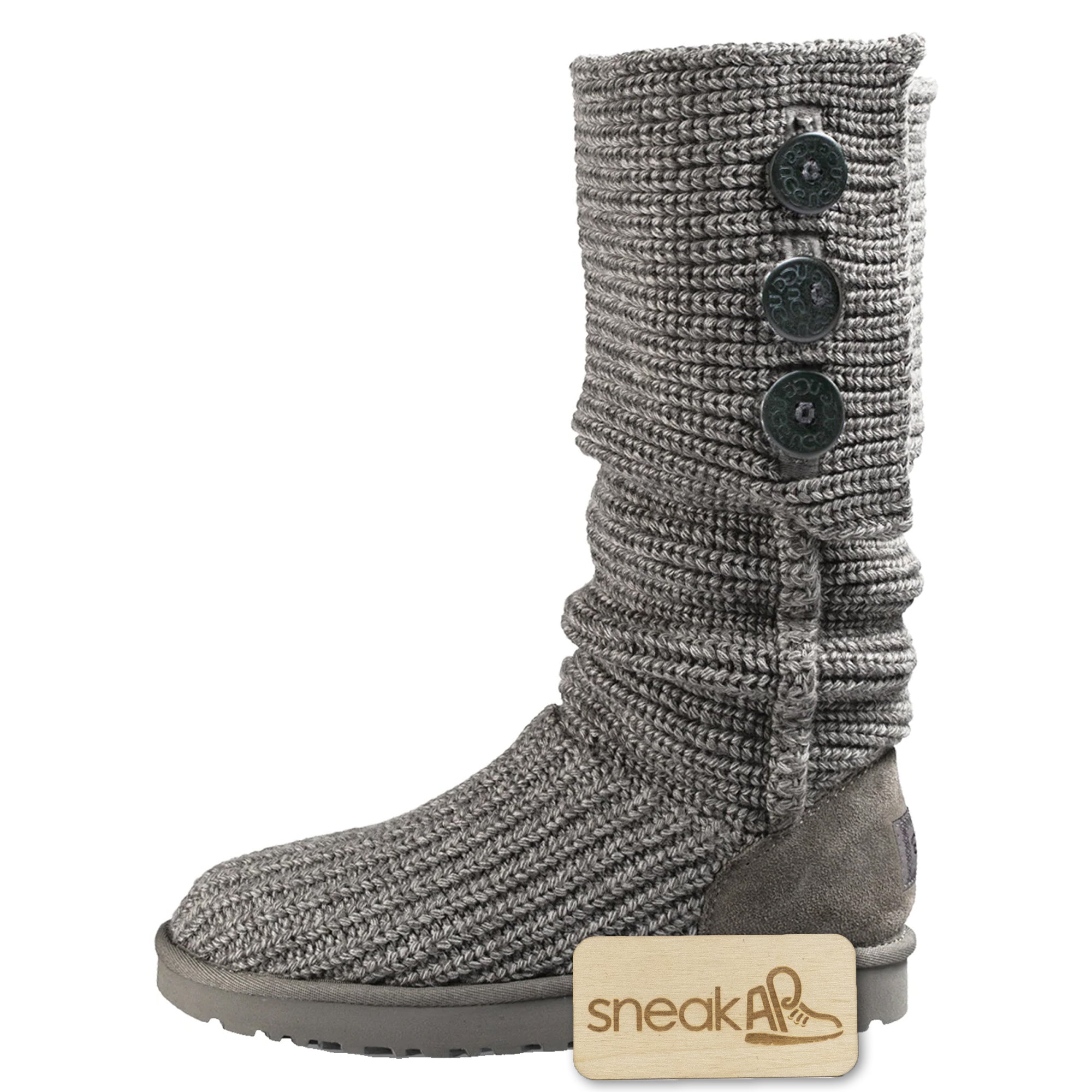 [1016555-GREY] Womens Ugg CLASSIC CARDY