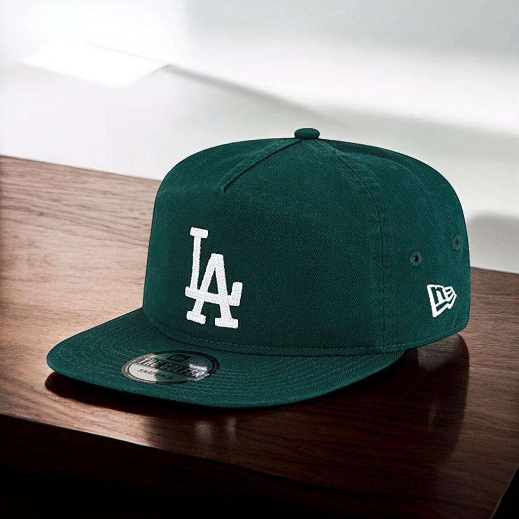 [60221940] Mens New Era MLB Old Golfer Chainstitch Snapback - LA Dodgers
