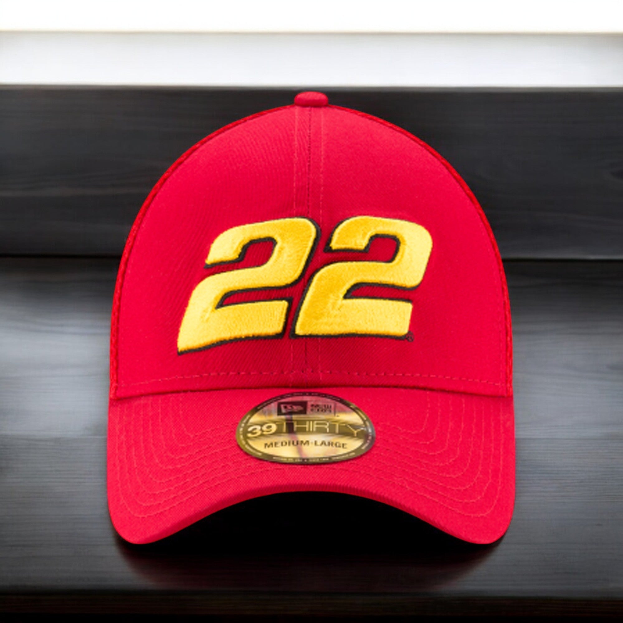 [11425983] Mens New Era Nascar 39Thirty Neo Flex Fit Cap - Joey Logano