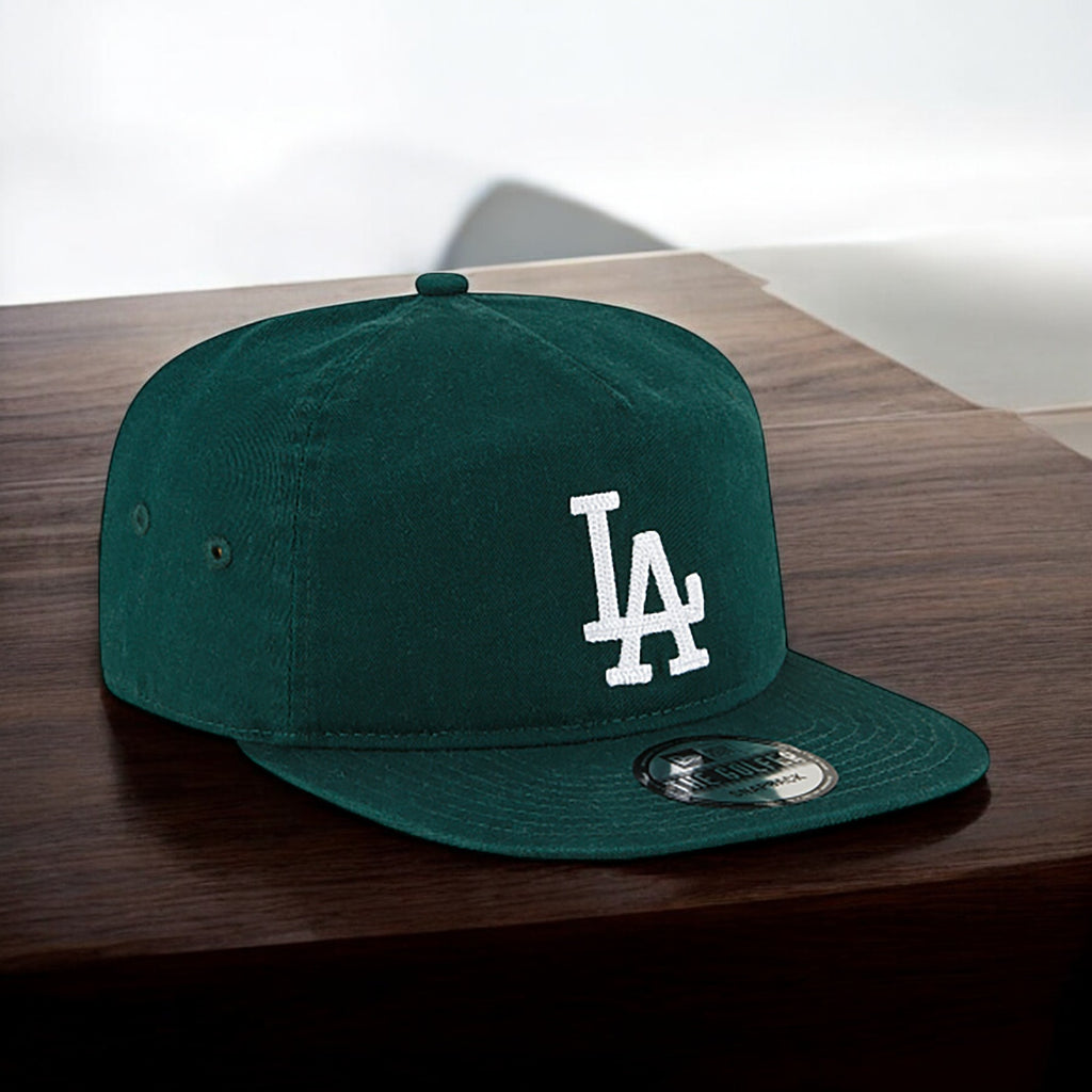 [60221940] Mens New Era MLB Old Golfer Chainstitch Snapback - LA Dodgers