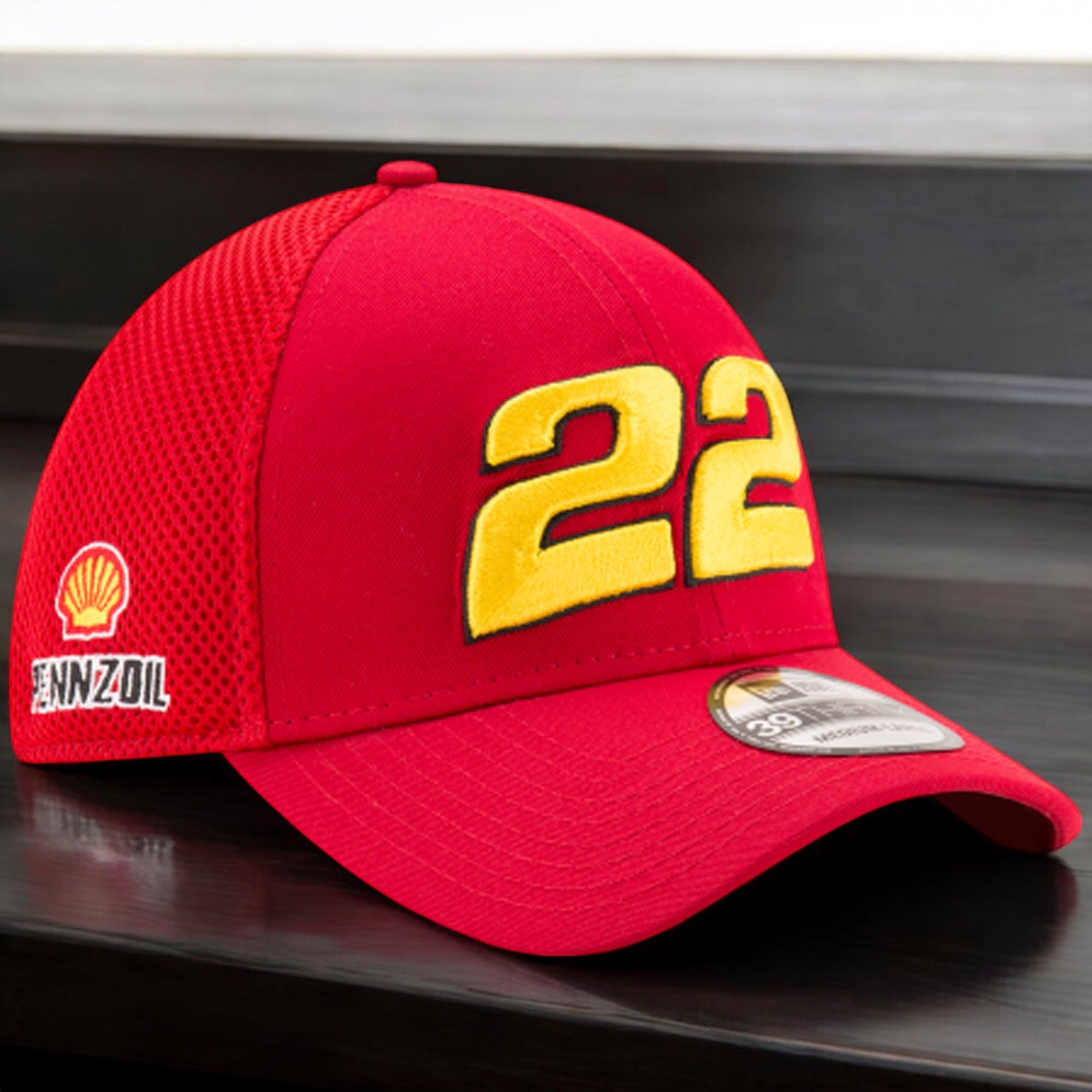 [11425983] Mens New Era Nascar 39Thirty Neo Flex Fit Cap - Joey Logano