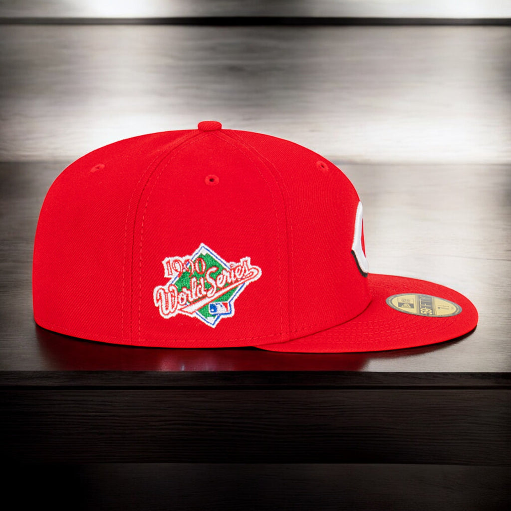 [60291224] Mens New Era MLB 59Fifty 1990 World Series - Cincinnati Reds