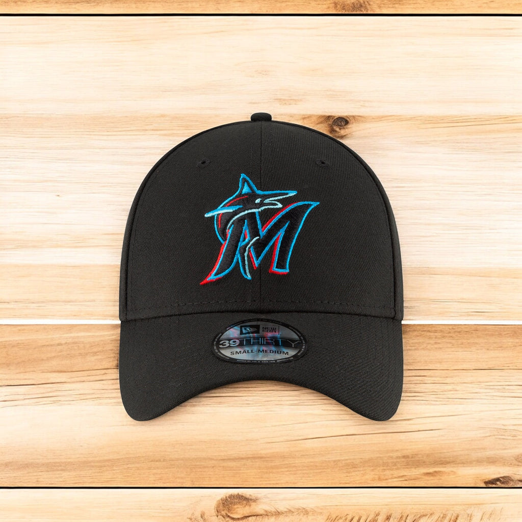 [12070479] Mens New Era MLB Team Classic 39Thirty - Miami Marlins