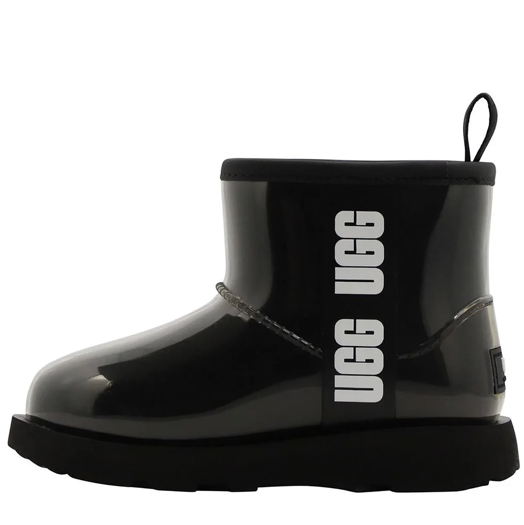 [1112386K-BLK] Kids UGG CLASSIC CLEAR MINI