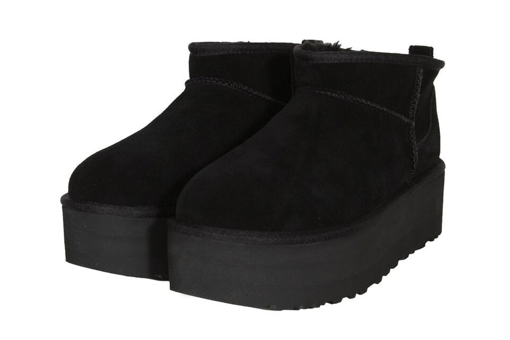 [1135092-BLK] Womens UGG CLASSIC ULTRA MINI PLATFORM