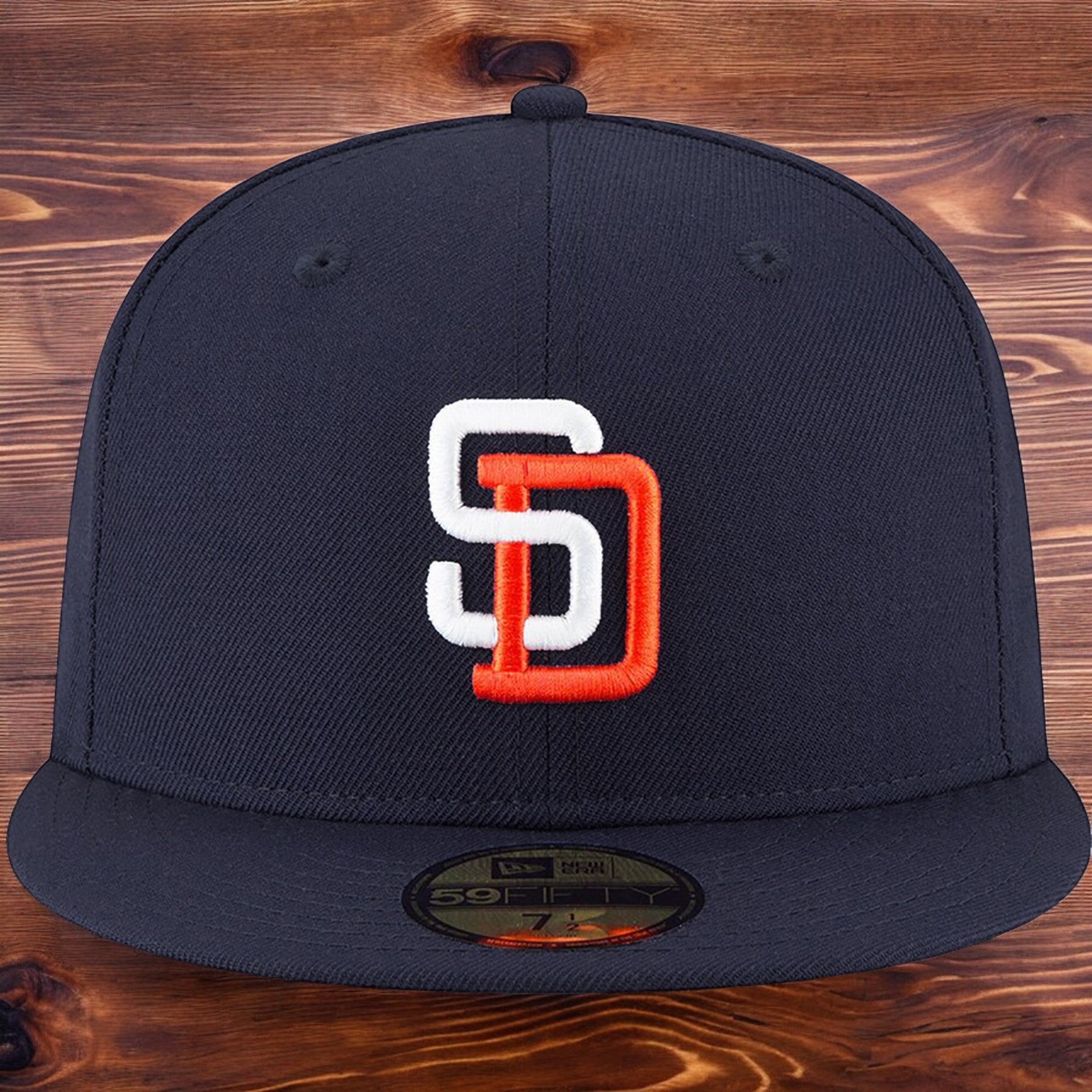 [11590959] Mens New Era MLB Coop Wool 5950 Fitted - SD Padres
