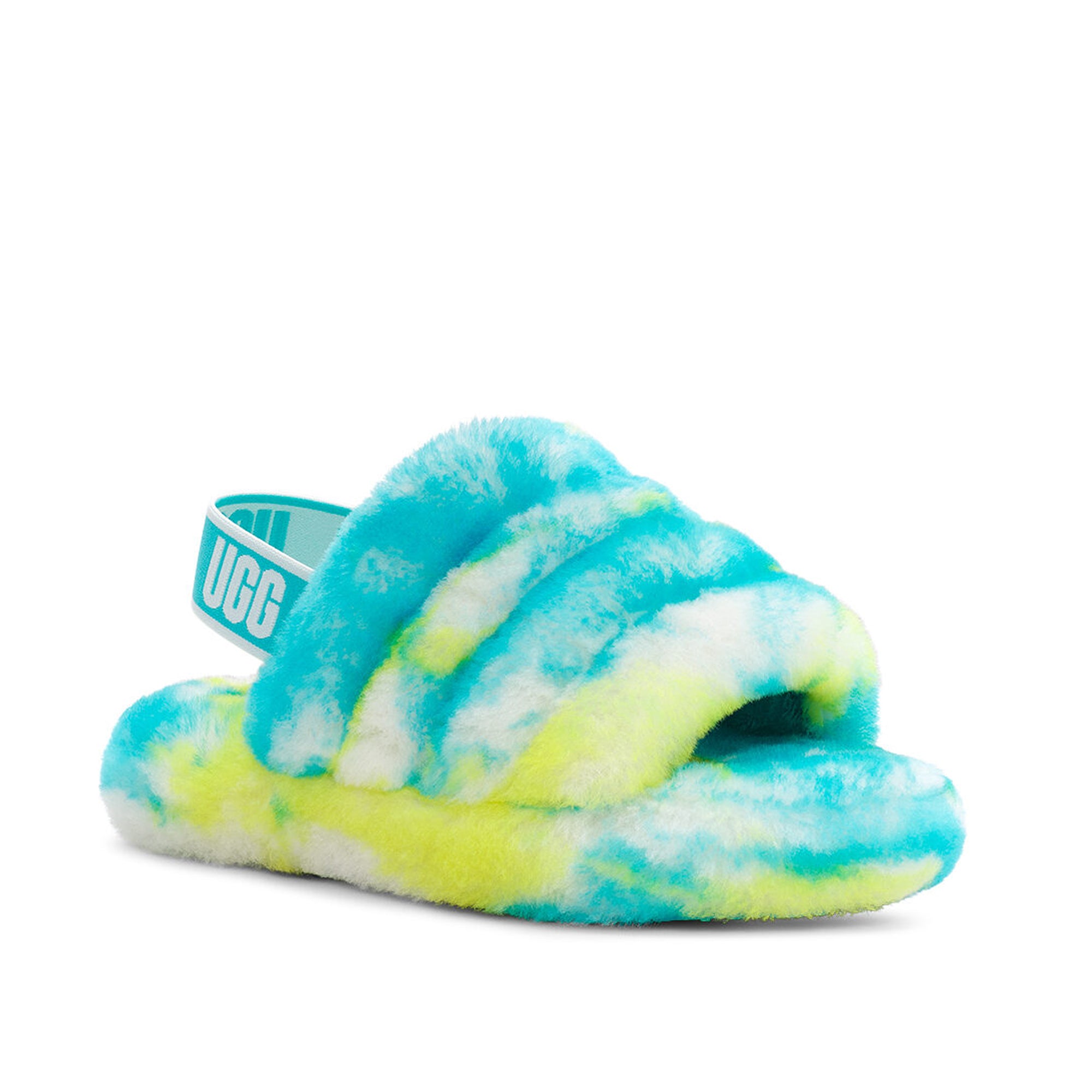 [1123636K-OBSL] Kids UGG FLUFF YEAH SLIDE