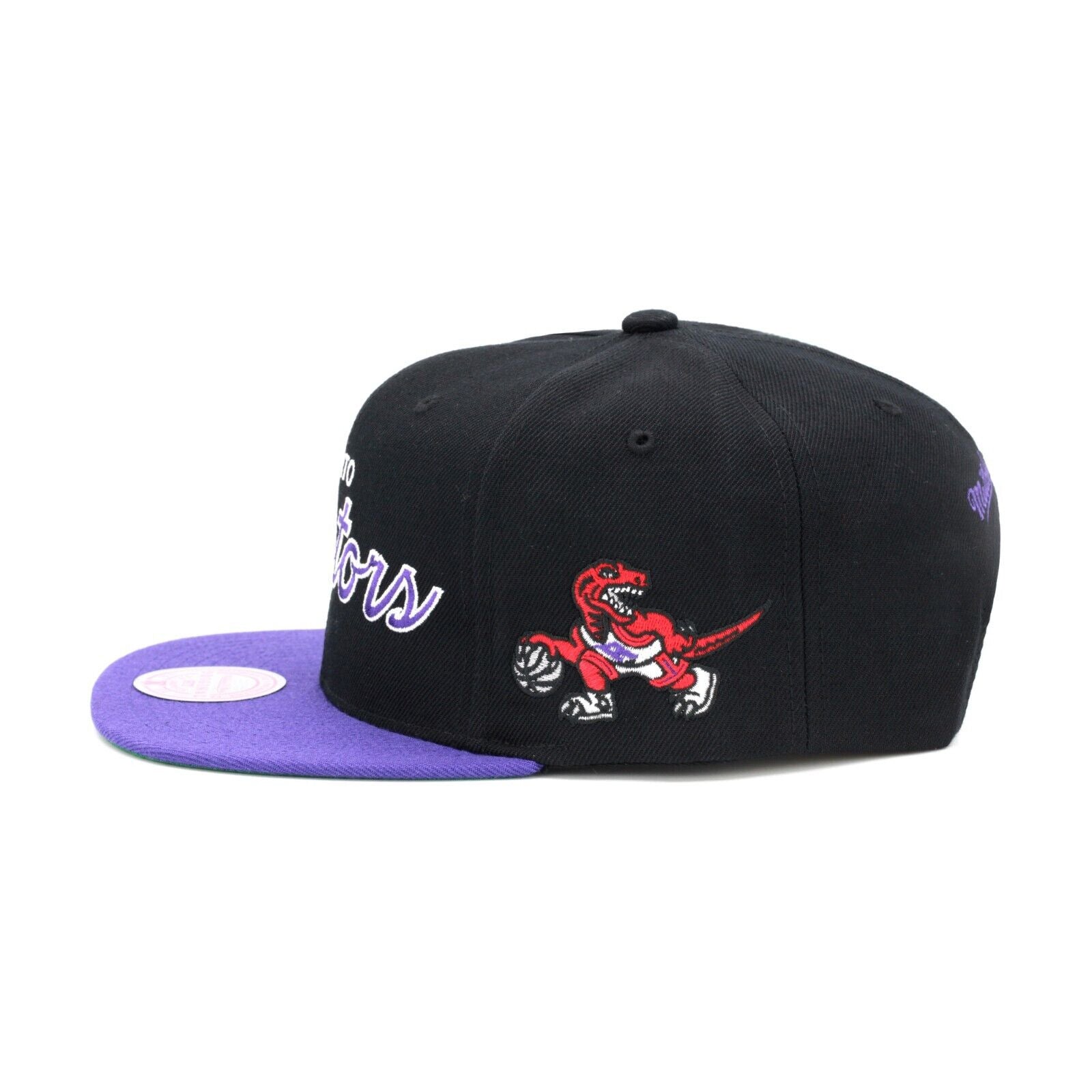 [HHSS3282-TRAYYPPPBLCK] MENS NBA TORONTO RAPTORS TEAM SCRIPT 2.0 SNAPBACK