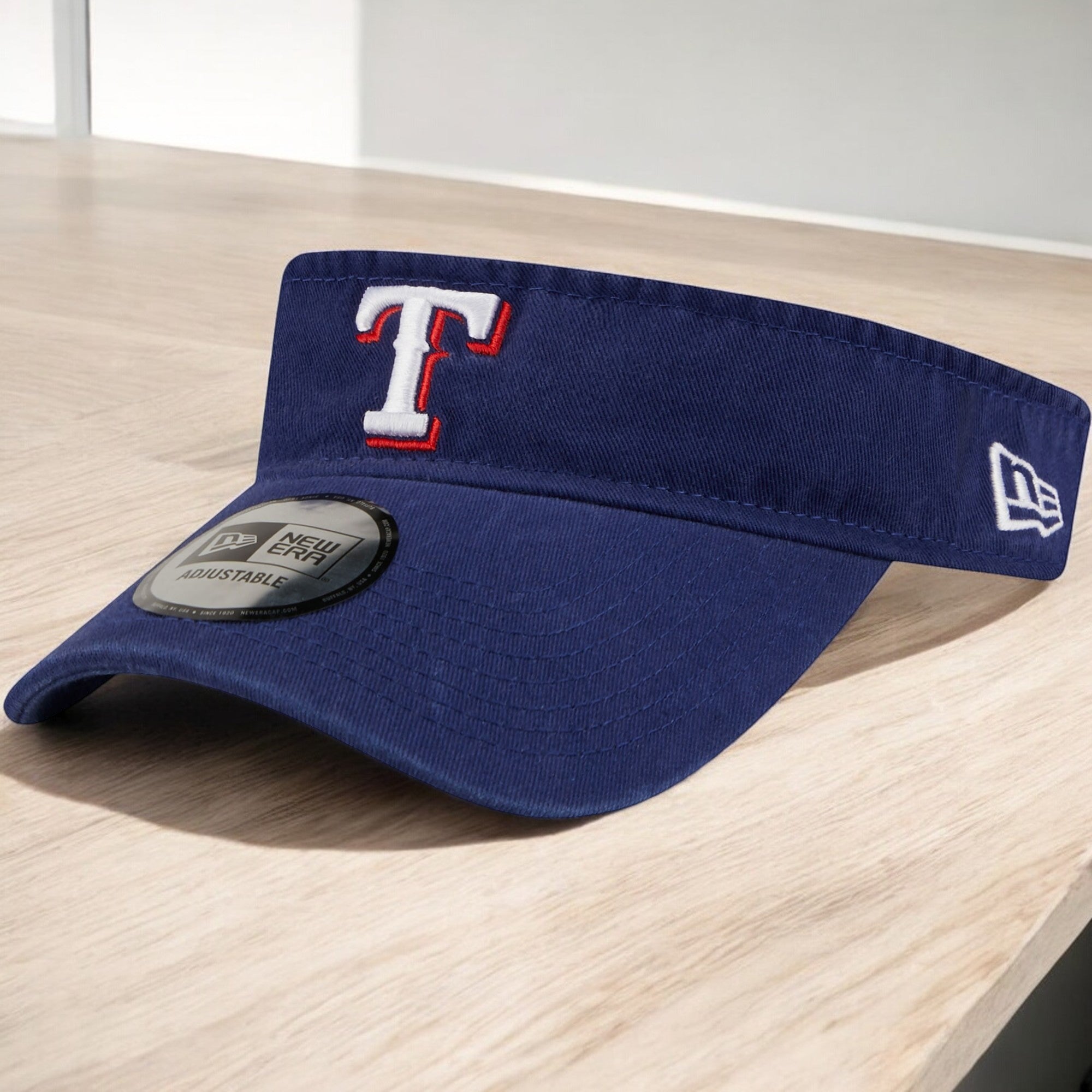 [80676102] Mens New Era Dugout Redux 2 Visor - Texas Rangers