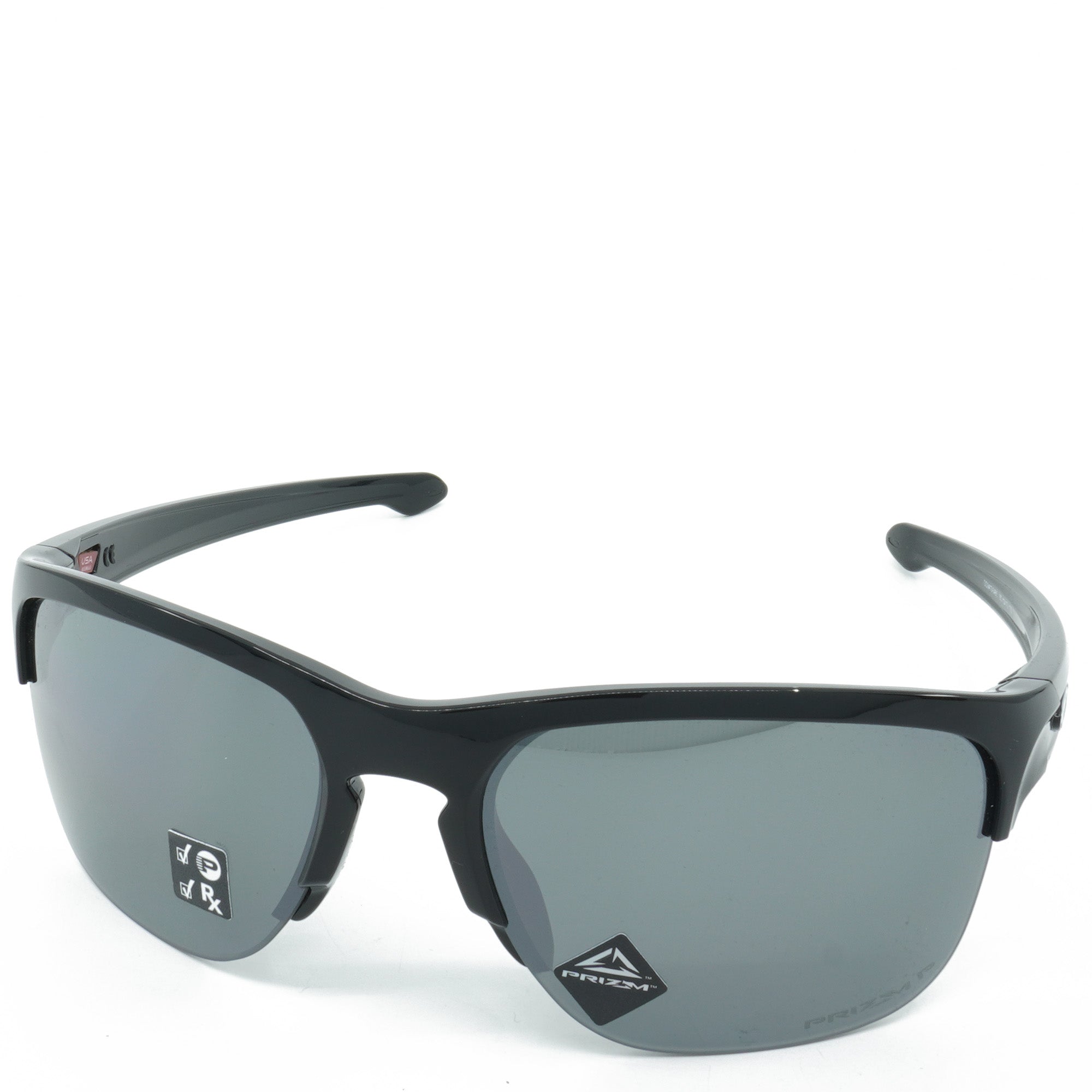 [OO9413-04] Mens Oakley Sliver Edge Polarized Sunglasses - Black/Prizm Black