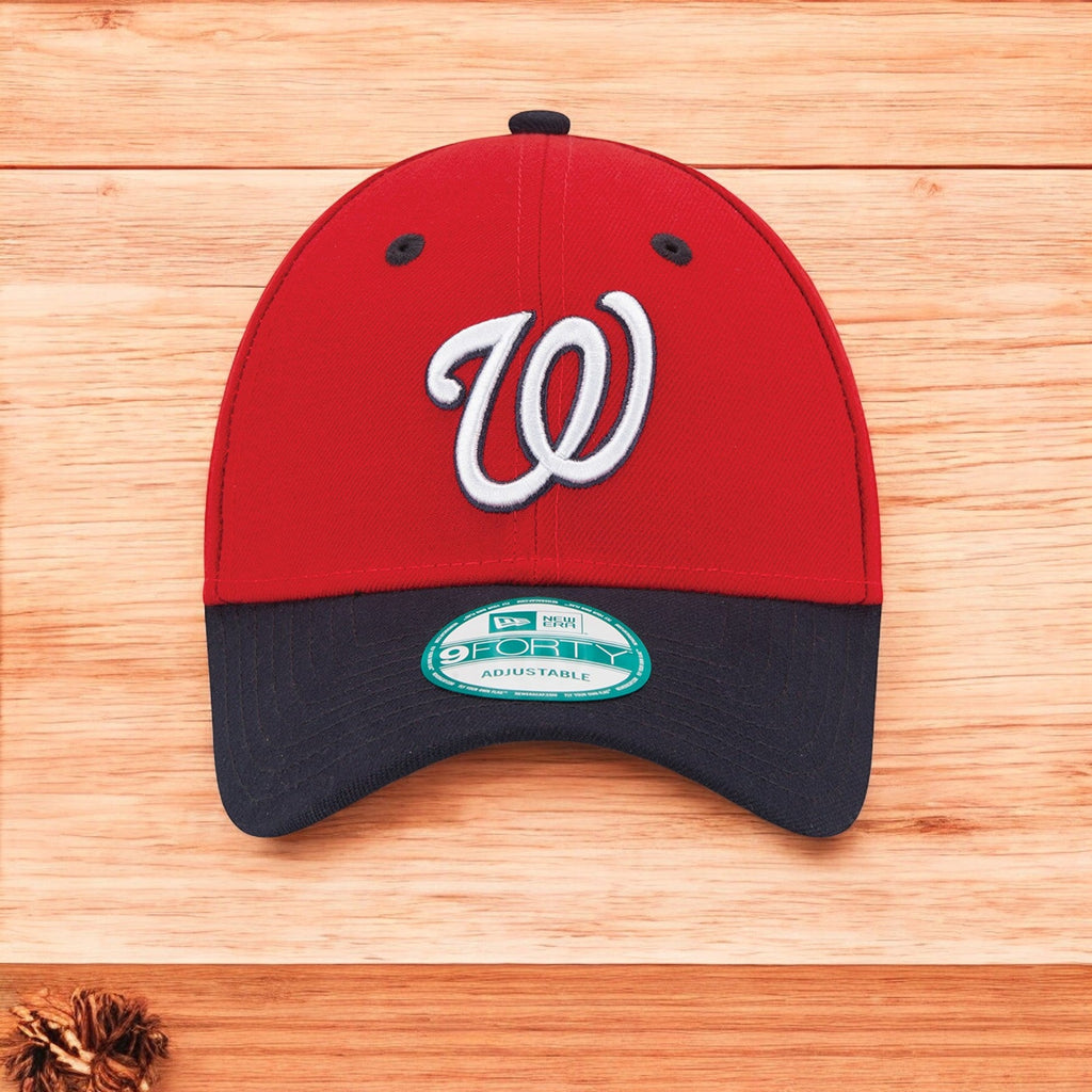 [11164899] Mens New Era MLB League 9Forty Adjustable Cap - Washington Nationals