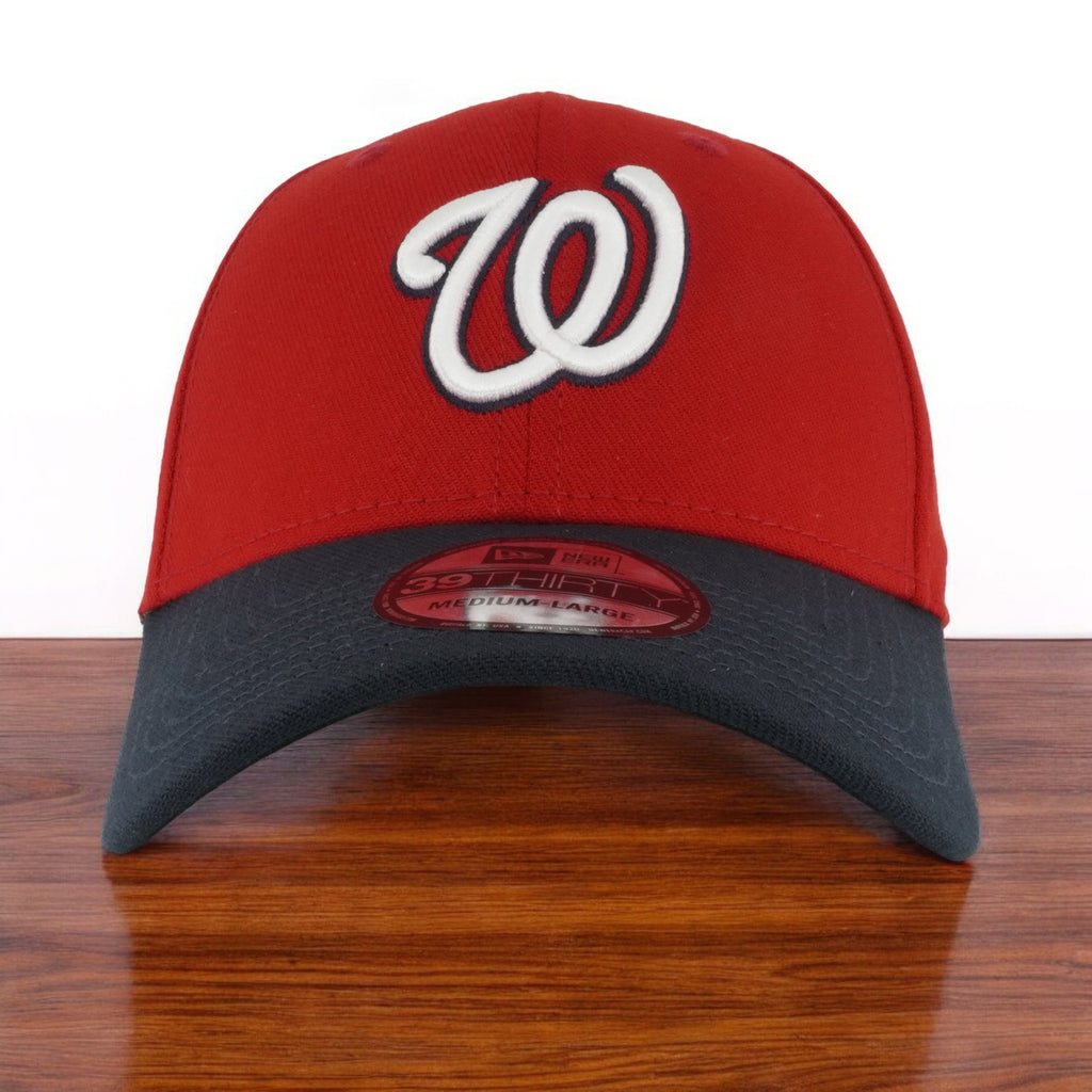 [10975392] Mens New Era MLB Team Classic 3930 Flex - Washington Nationals