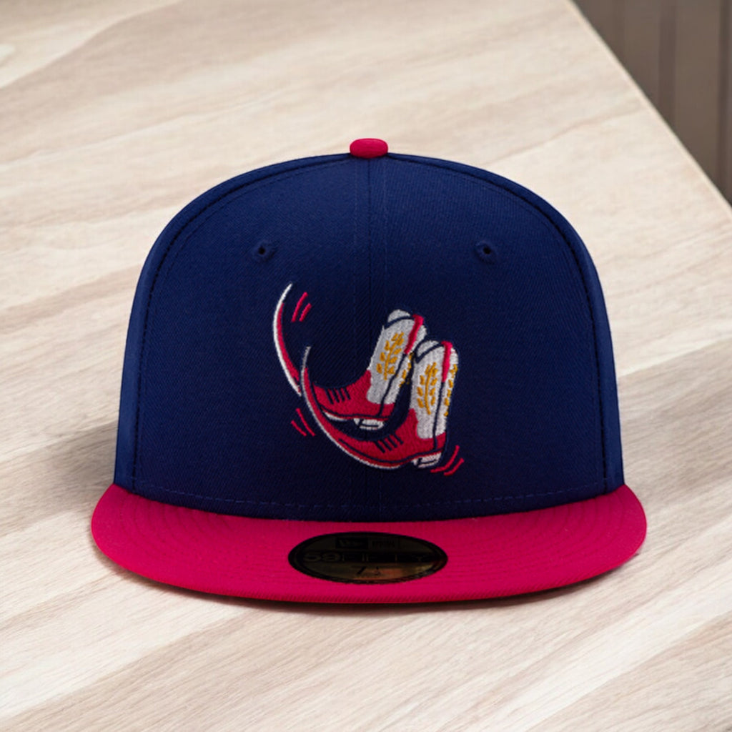 [12479058] Mens New Era MILB Theme Night 59Fifty - Amarillo Sod Poodles Boots