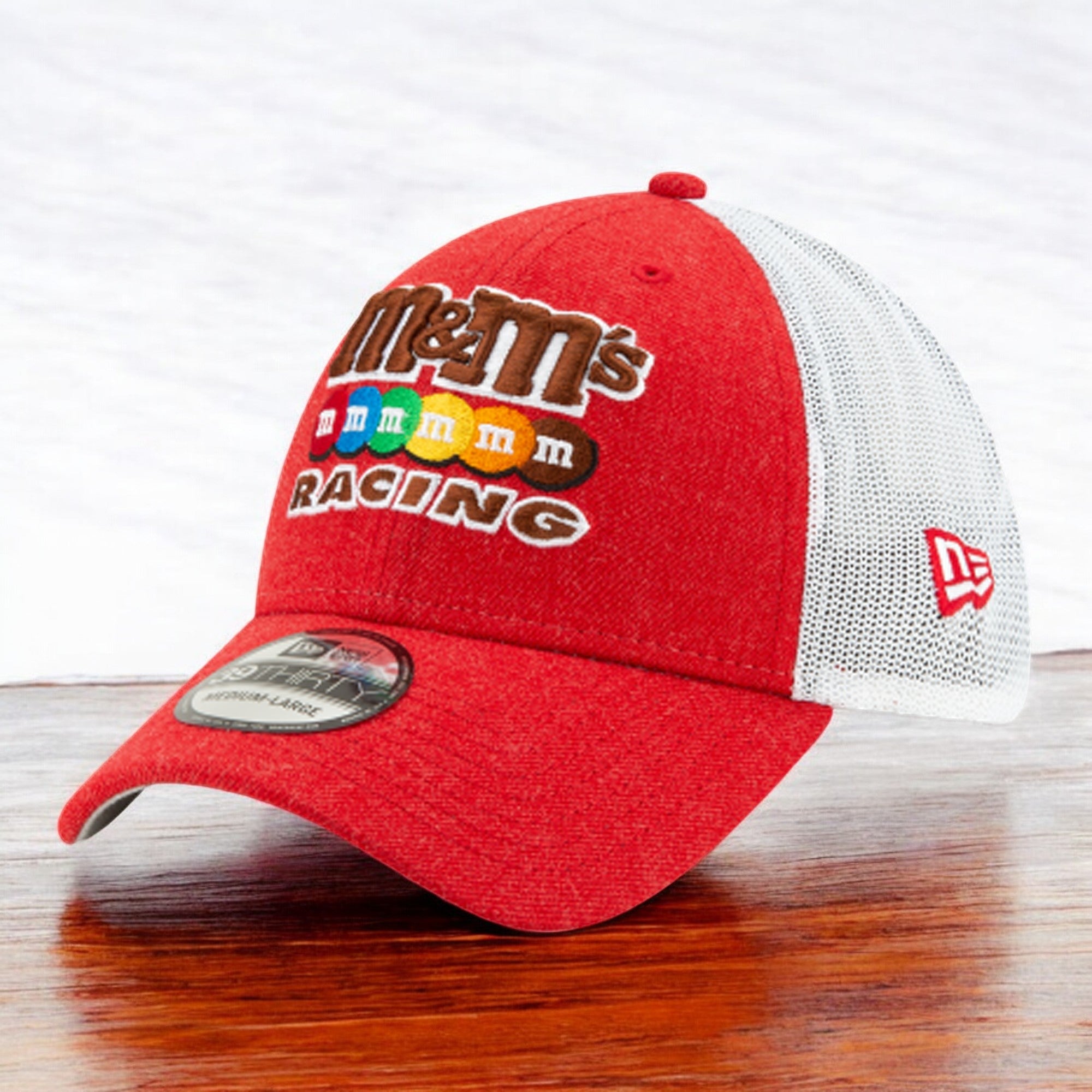 [12380027] Mens New Era Nascar 39Thirty Flex Fit Cap - Kyle Busch