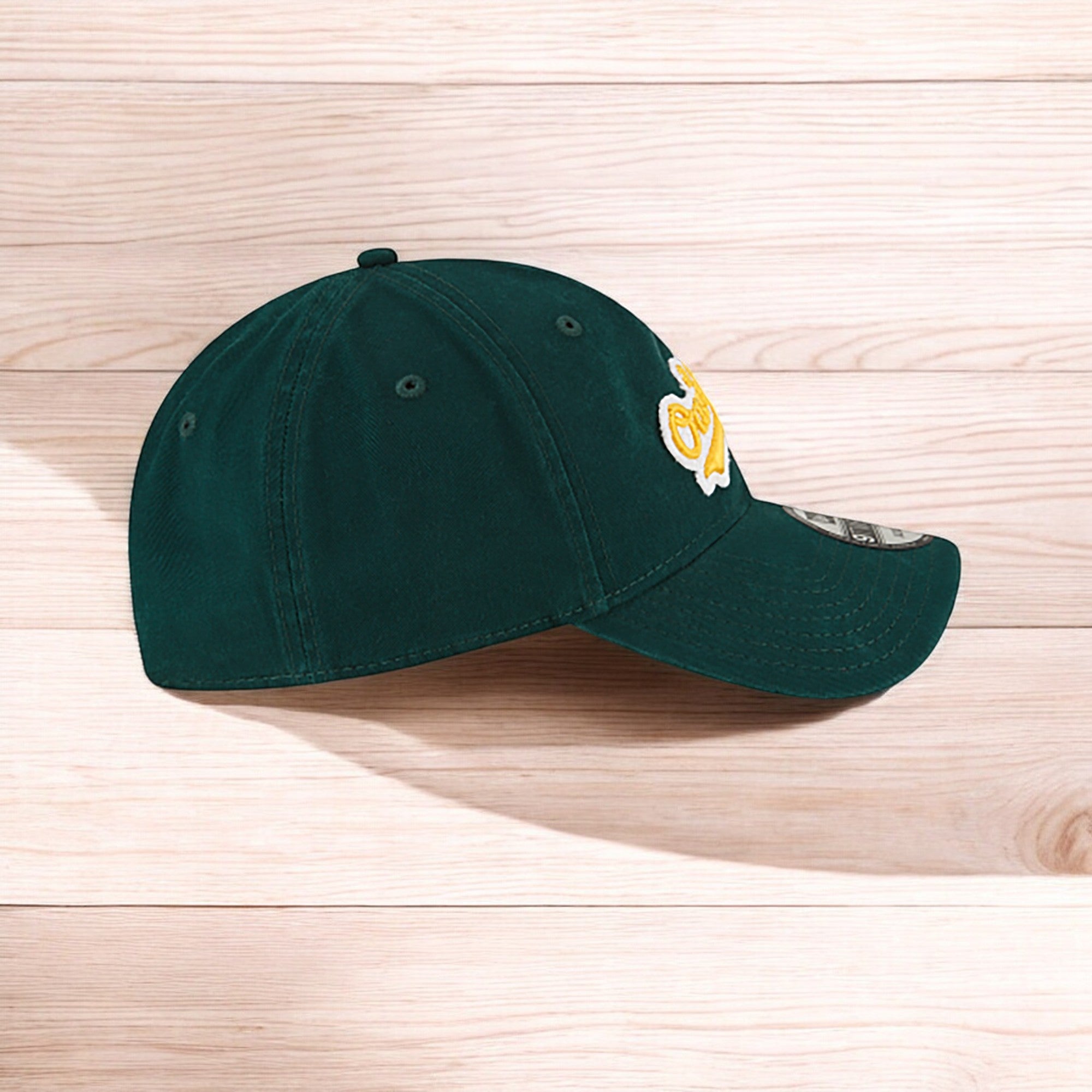 [60003746] Mens New Era MLB Core Classic Distressed Patch 9Twenty - Oakland A's