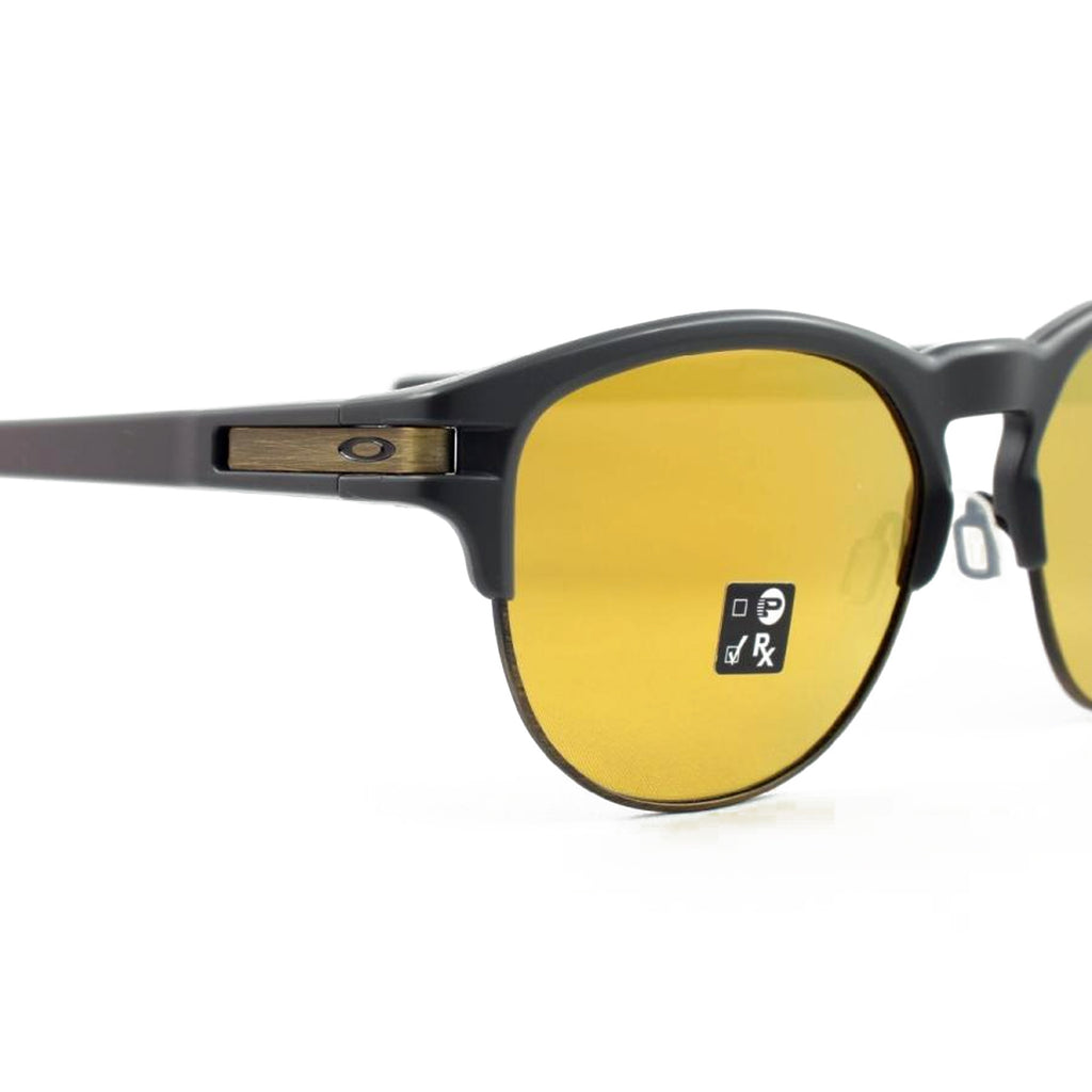 [OO9394-10] Mens Oakley Latch Key Sunglasses - Matte Carbon/24K Iridium