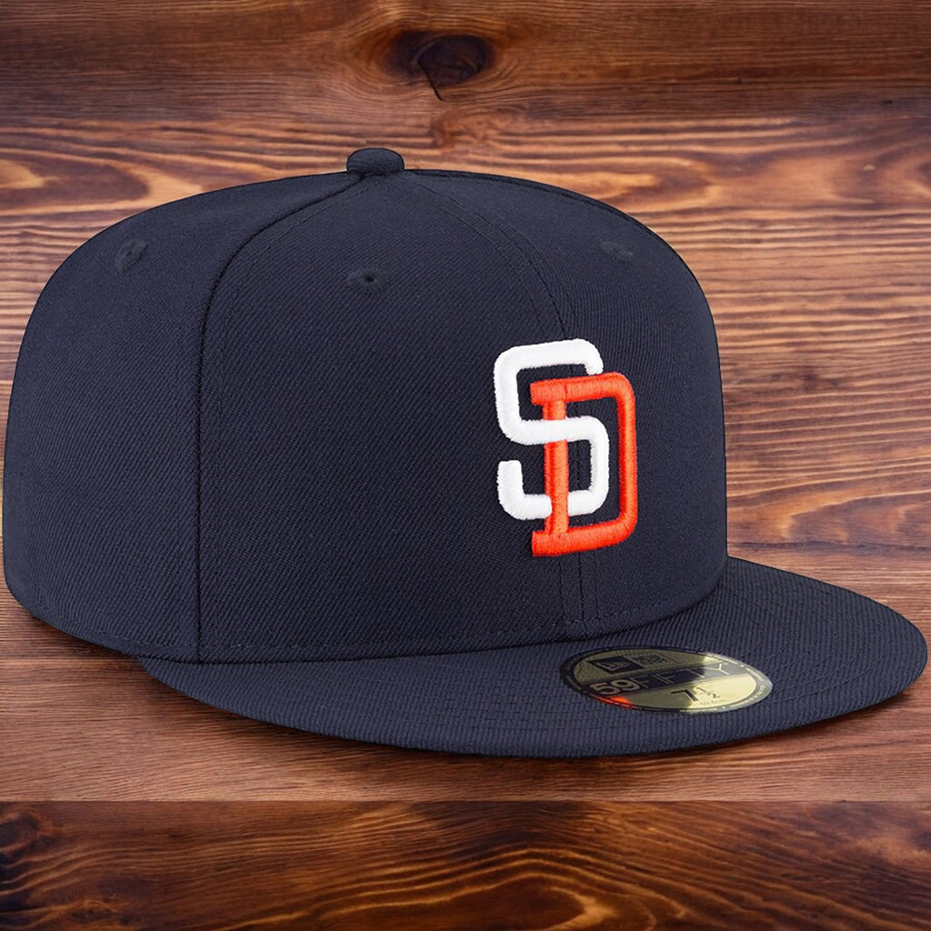 [11590959] Mens New Era MLB Coop Wool 5950 Fitted - SD Padres