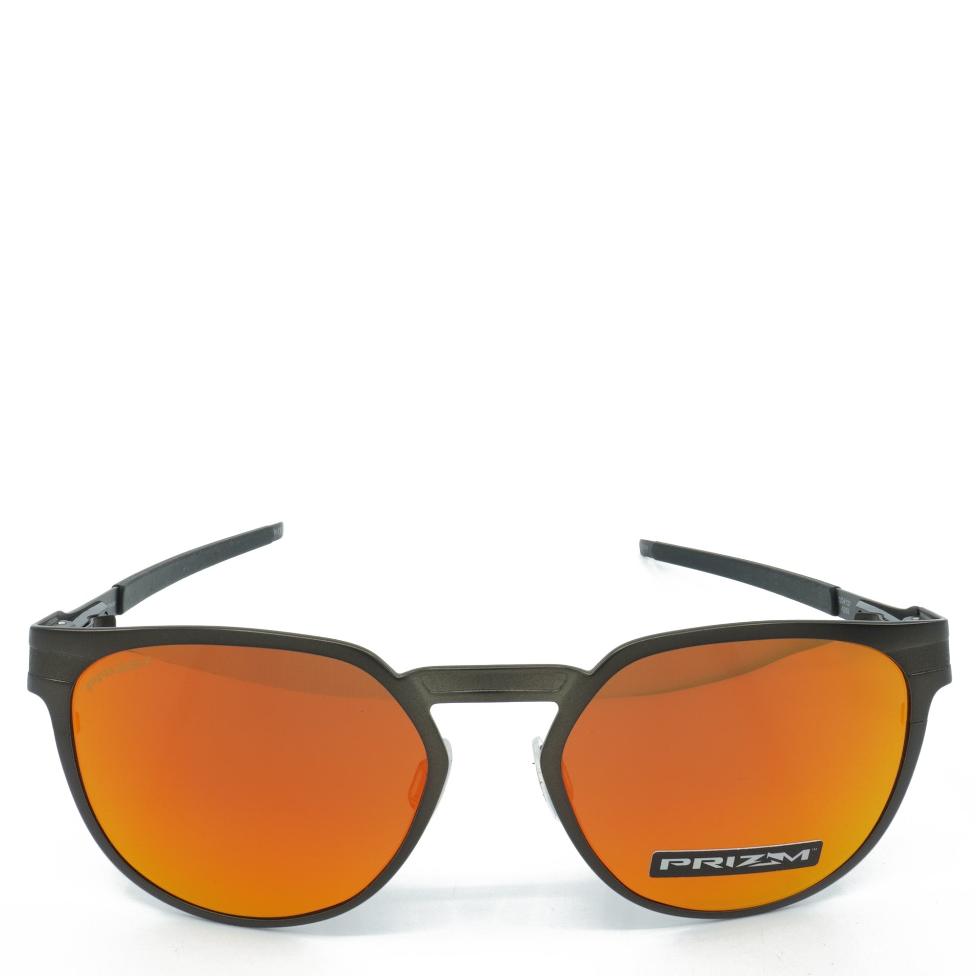 [OO4137-02] Mens Oakley Diecutter Sunglasses - Pewter/Prizm Ruby
