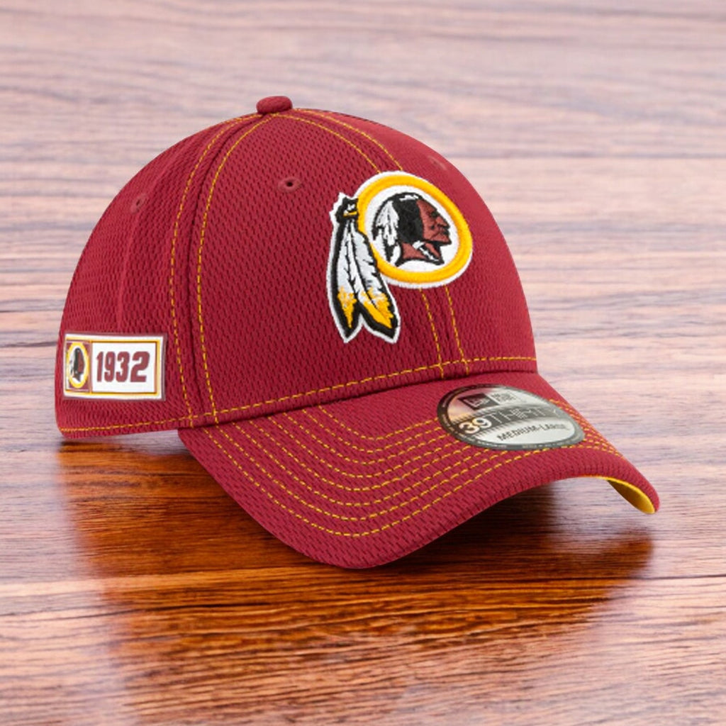[12050679] Mens New Era NFL On Field 39Thirty Sideline Cap - Washington Redskins