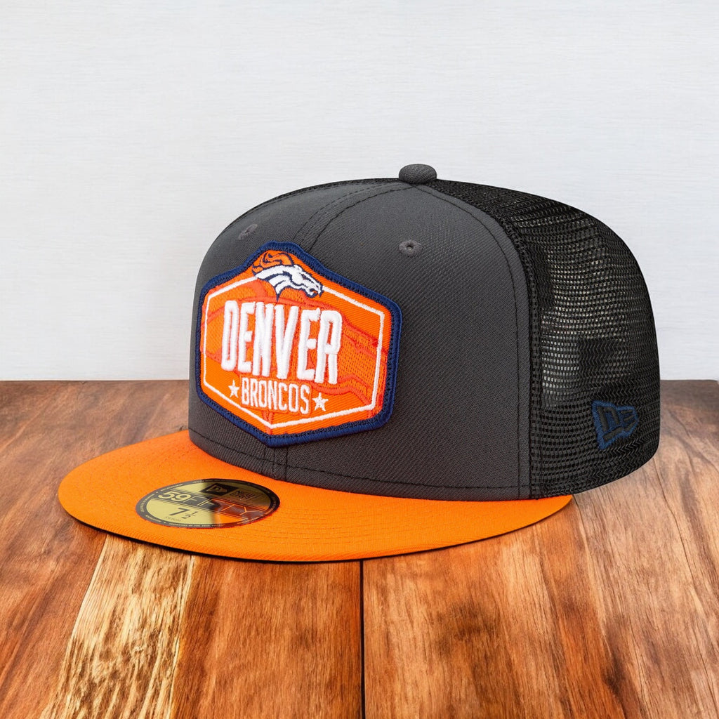 [60139117] Mens New Era NFL Authentic 2021 Draft 59Fifty Fitted - Denver Broncos